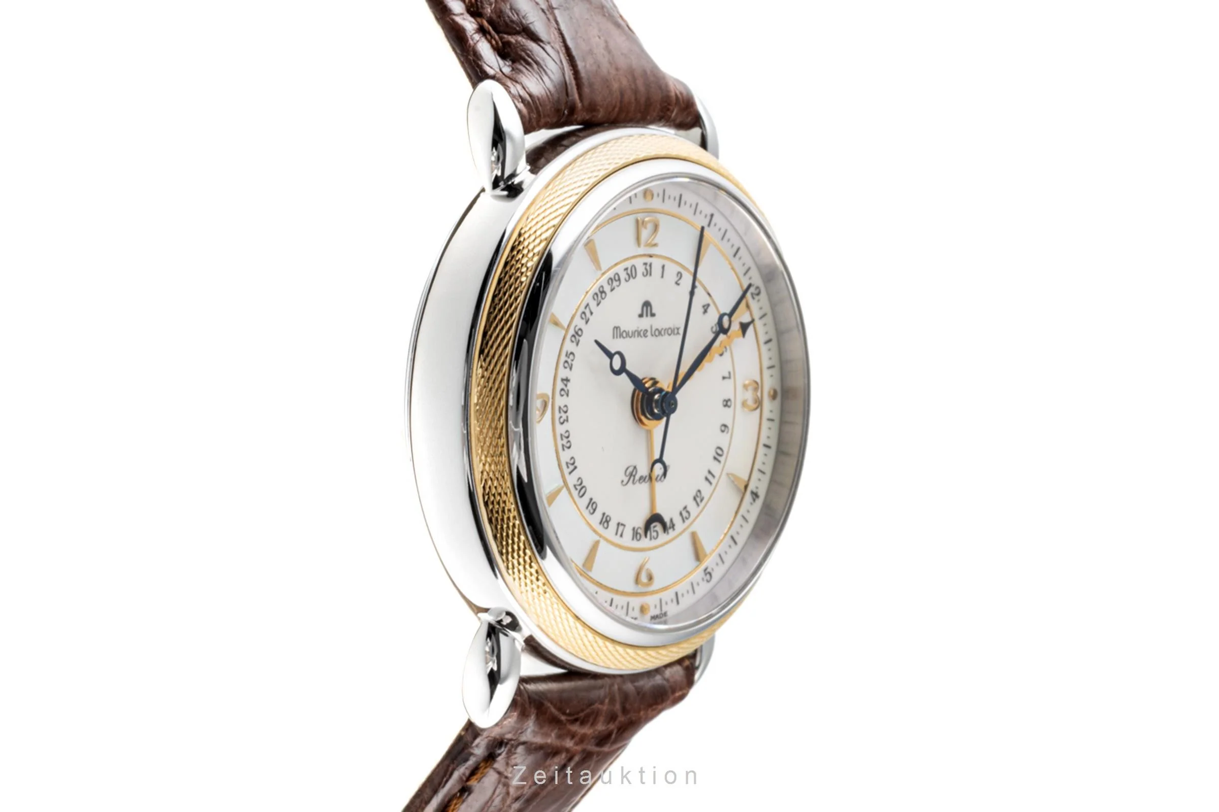 Maurice Lacroix Masterpiece steel / gold manual winding men's watch 63511  [2301634] - Image 7