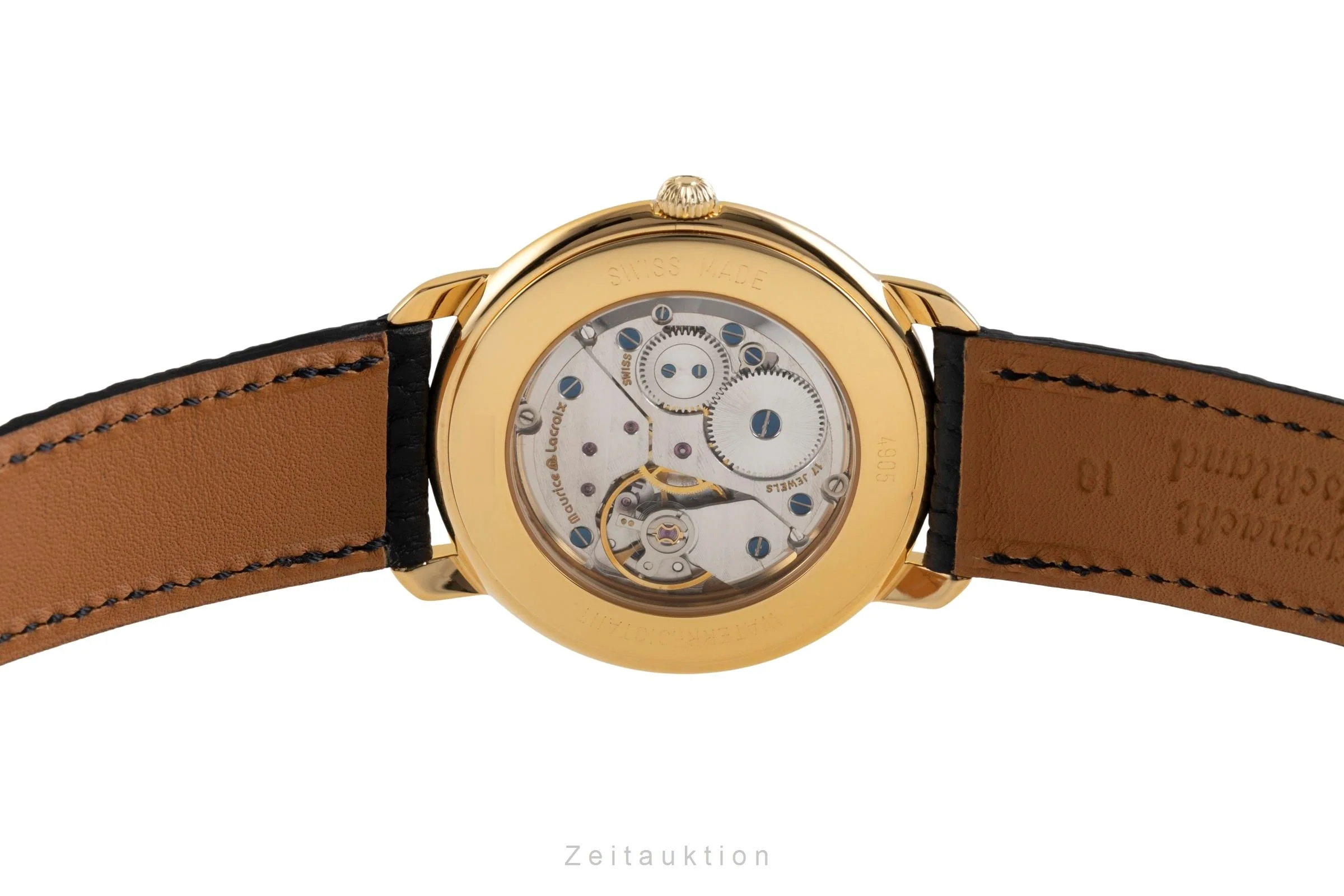 Maurice Lacroix Mecanique gilt-brass manual winding men's watch 4905  [2600220] - Image 11