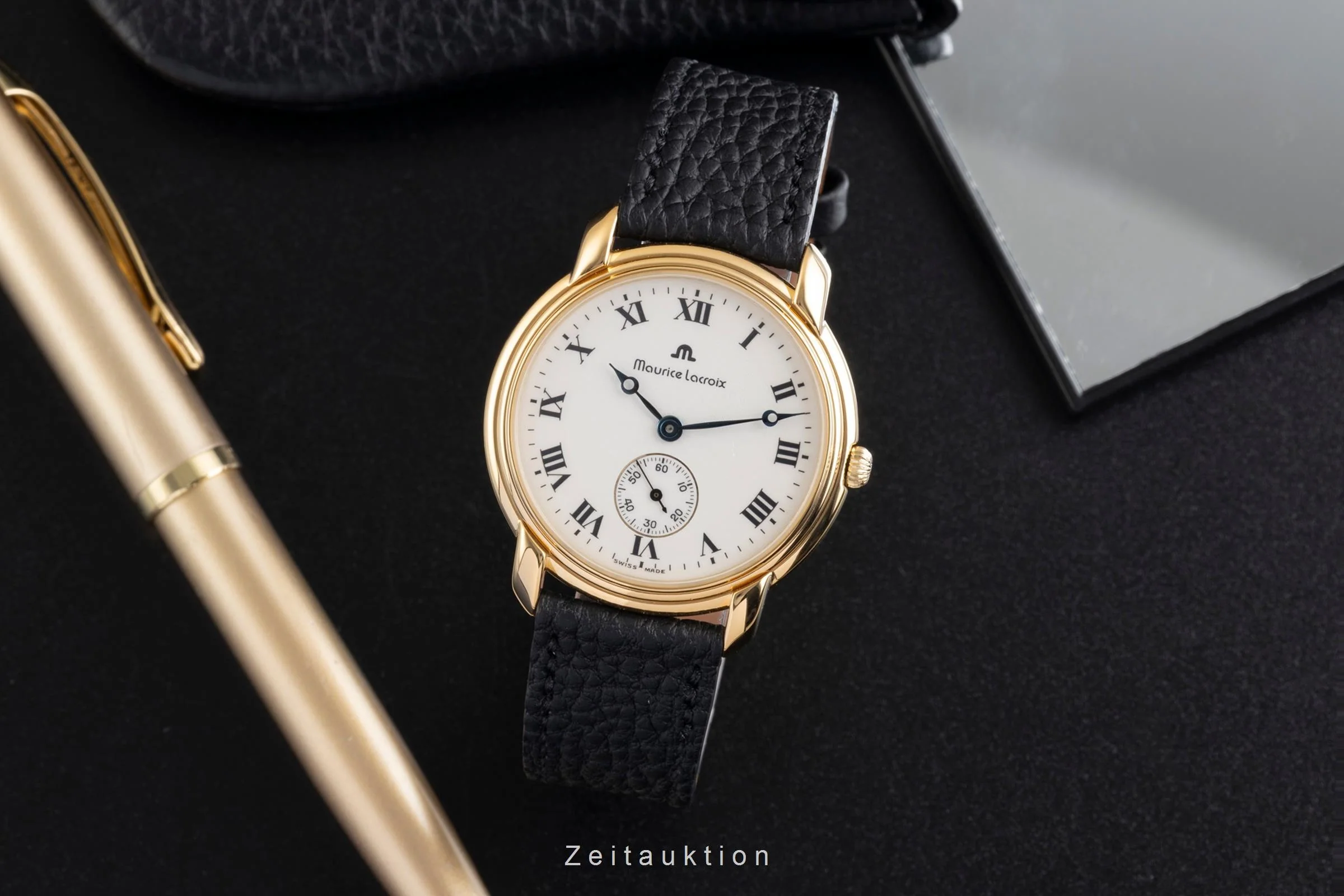 Maurice Lacroix Mecanique gilt-brass manual winding men's watch 4905  [2600220] - Image 4