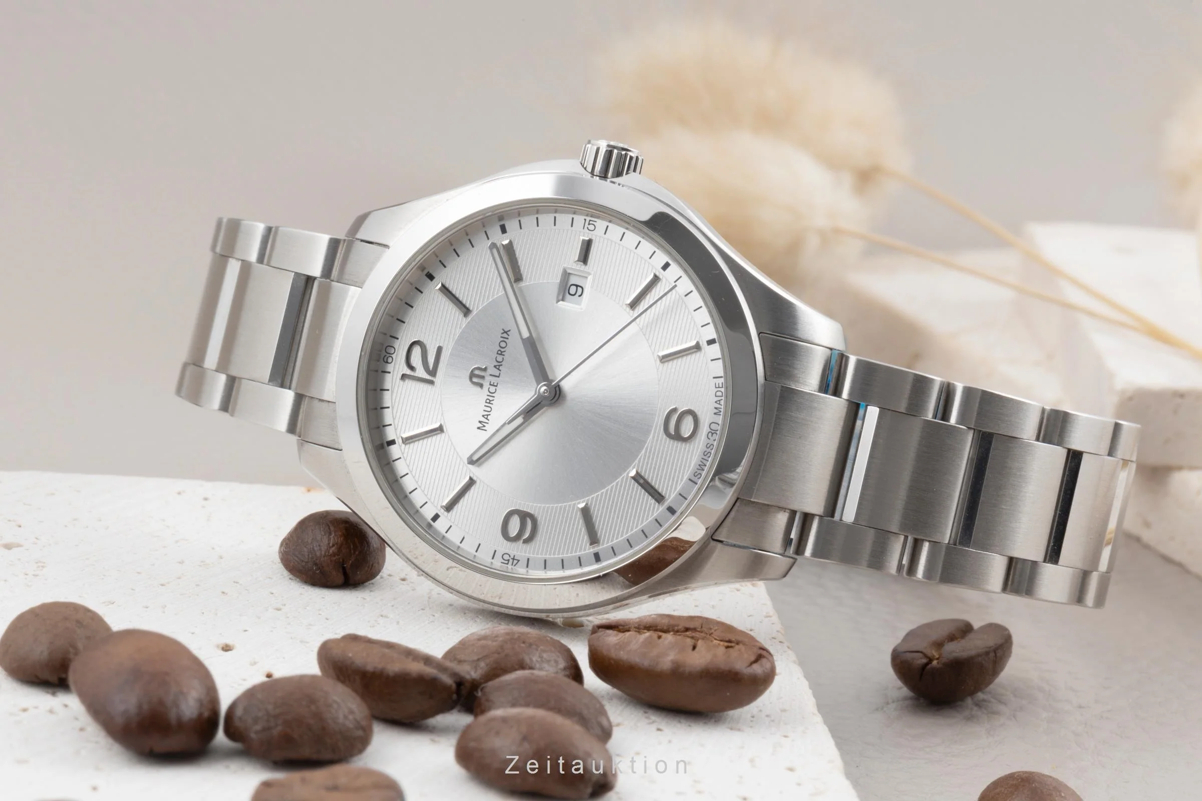 Maurice Lacroix Miros steel quartz women's watch MI1014-SS002-130  [2505820] - Image 3