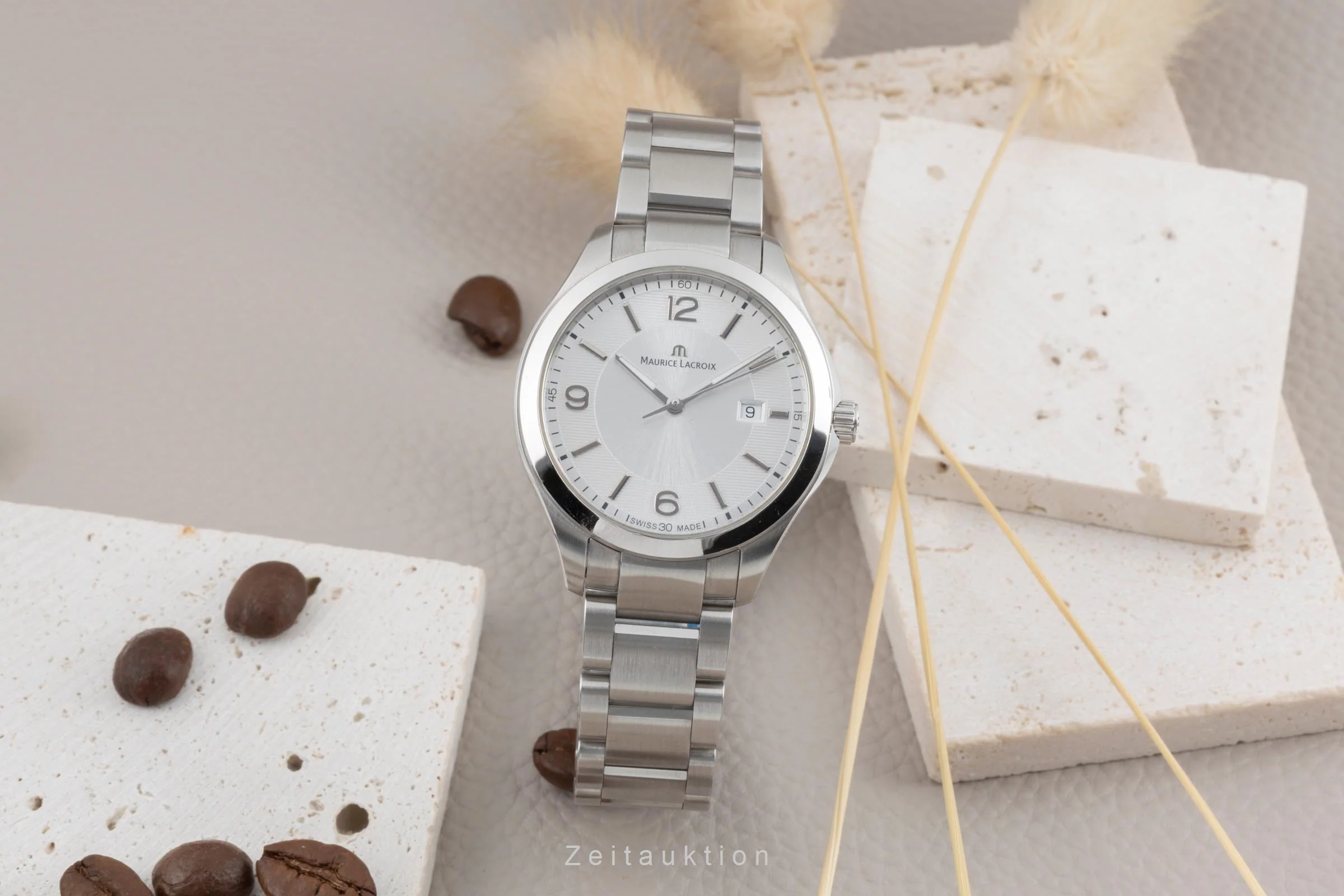 Maurice Lacroix Miros steel quartz women's watch MI1014-SS002-130  [2505820] - Image 4