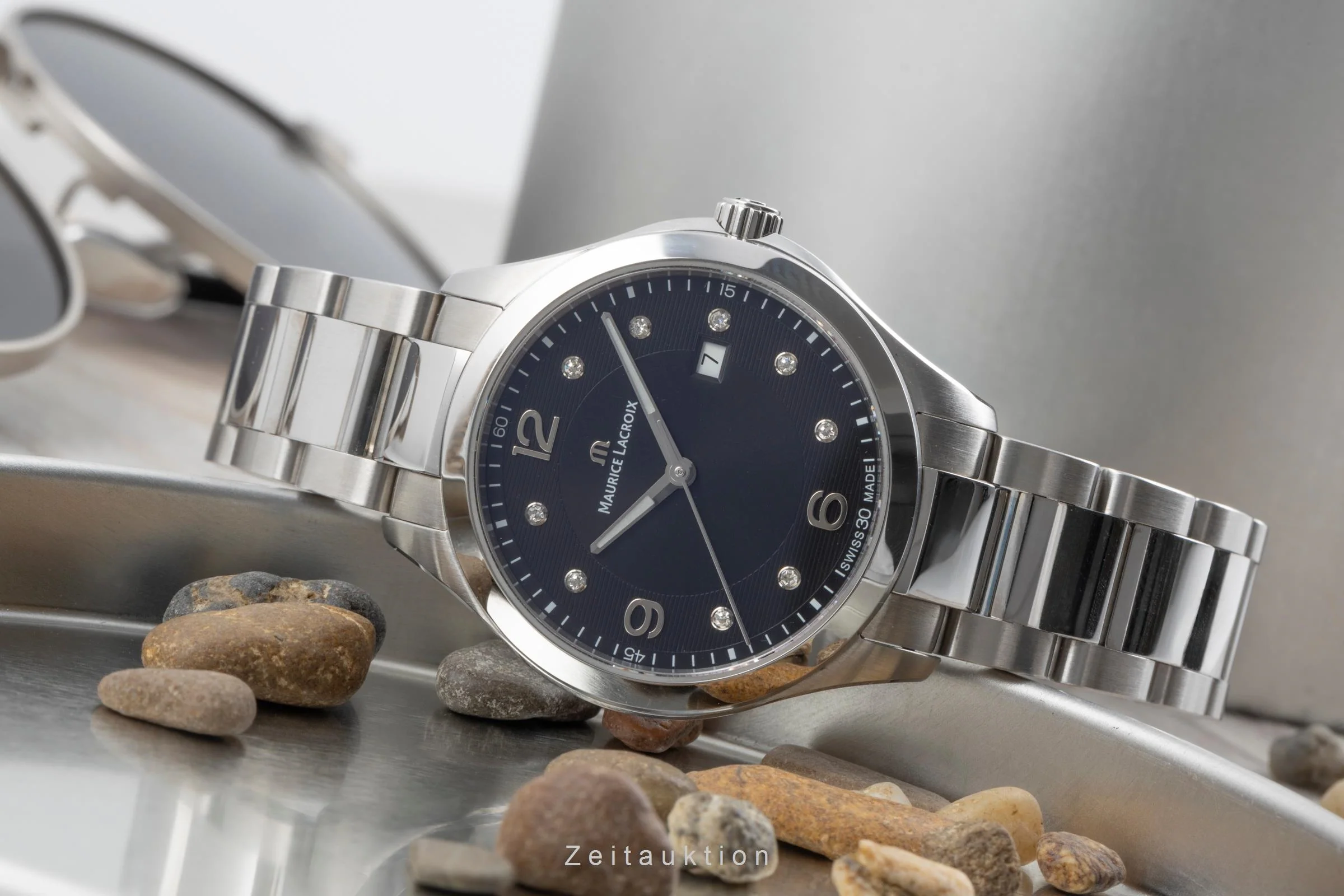 Maurice Lacroix Miros steel quartz women's watch MI1014-SS002-350  [2505821] - Image 3