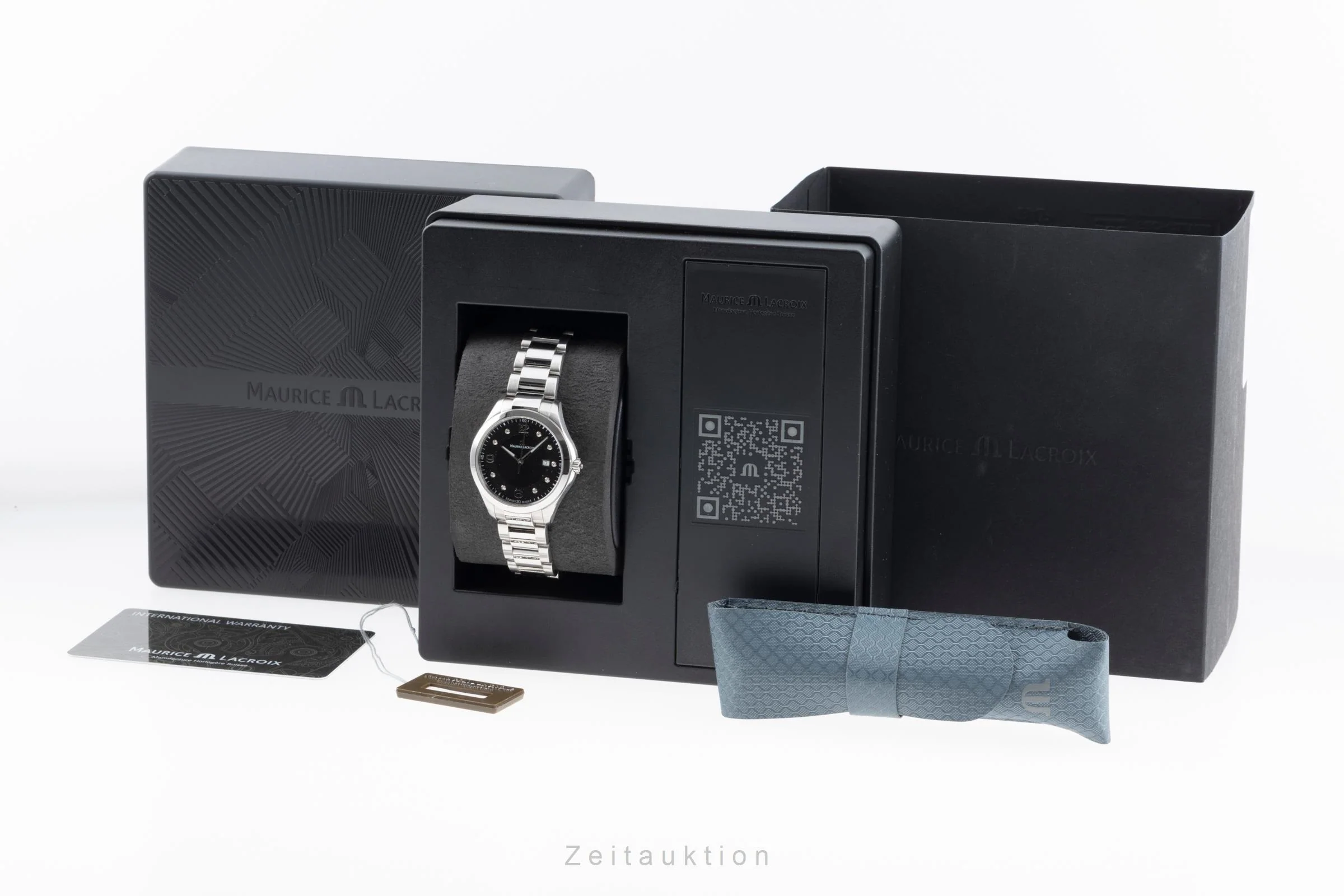 Maurice Lacroix Miros steel quartz women's watch MI1014-SS002-350  [2505821] - Image 9