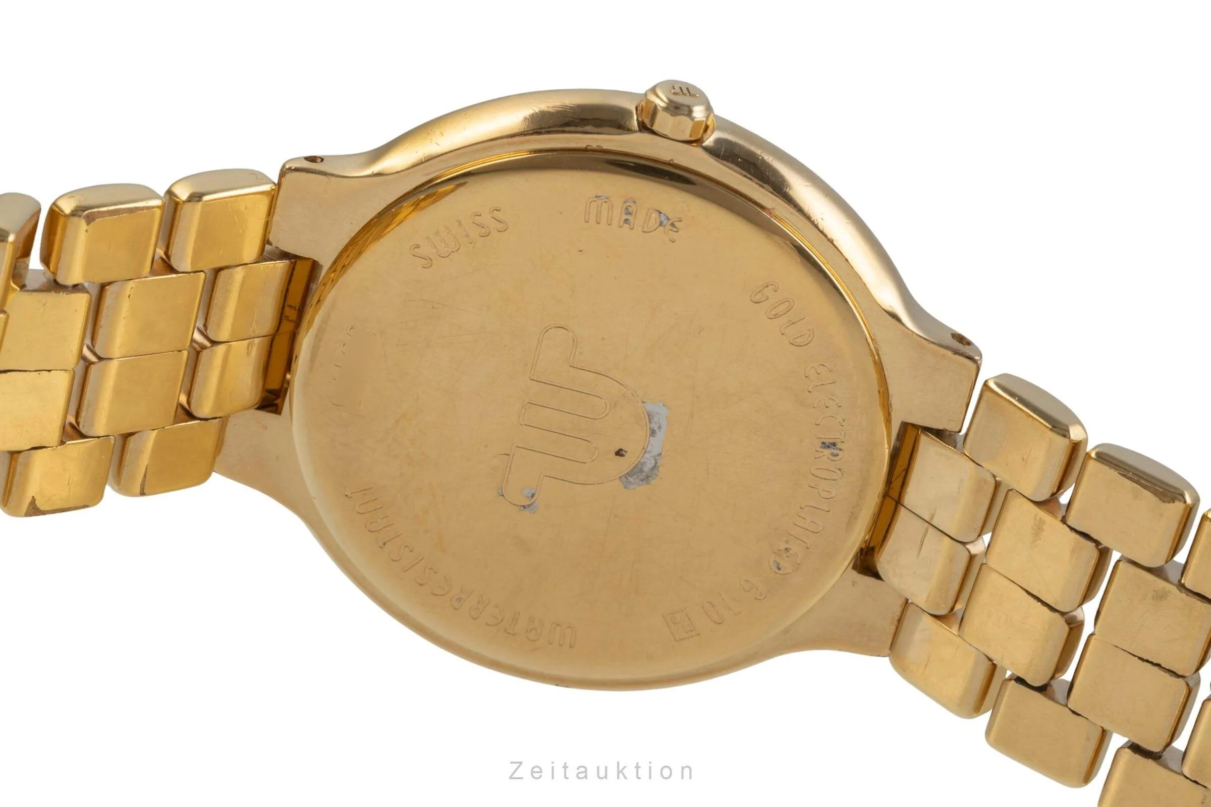 Maurice Lacroix Phase de Lune  gilt-brass quartz men's watch 35198  [2405855] - Image 9