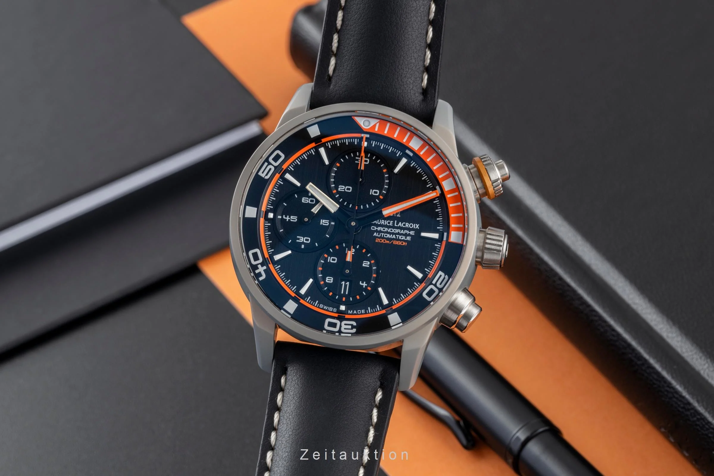 Maurice Lacroix Pontos chronograph powerlite automatic men's watch PT 6028  [2503031] - Image 2