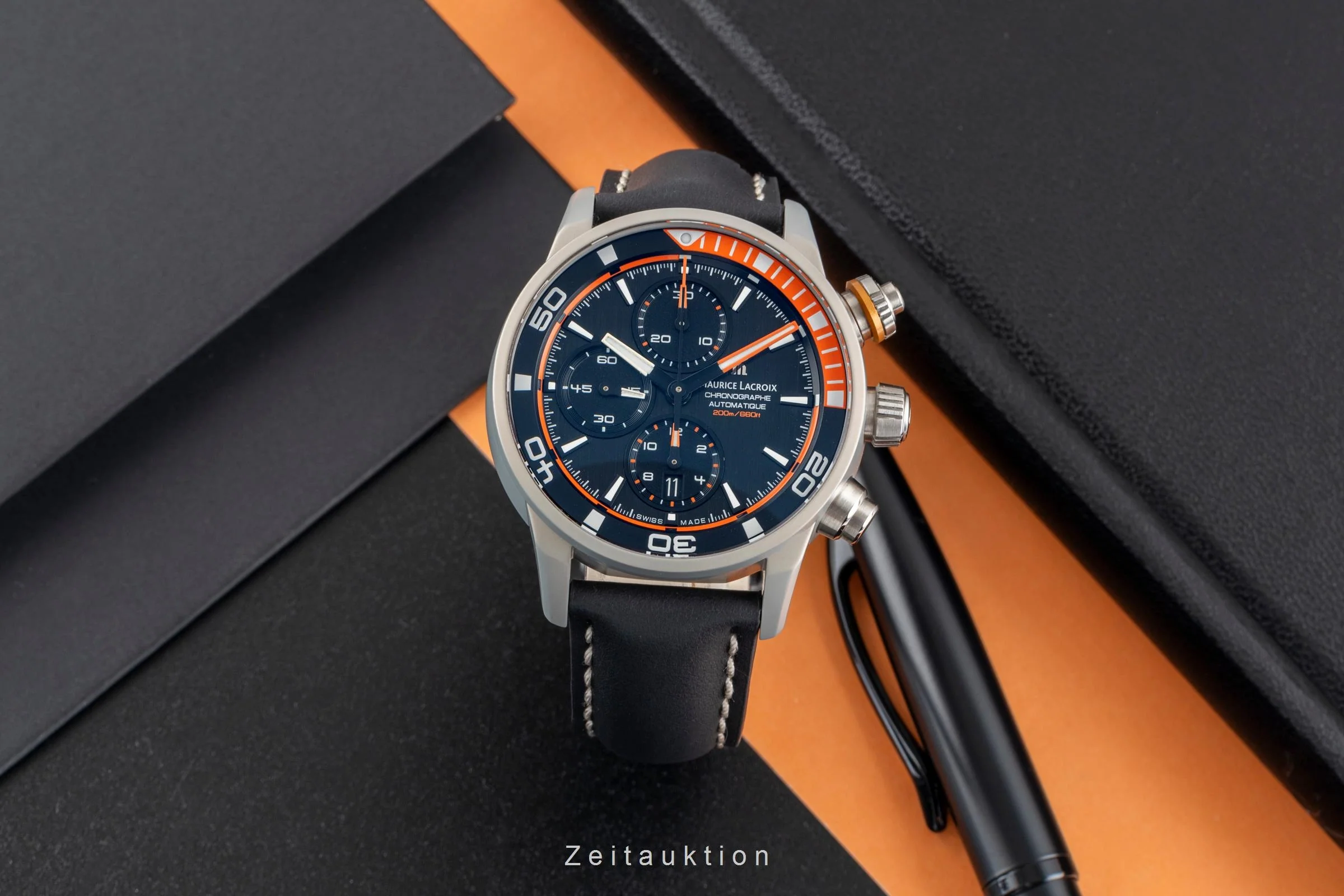 Maurice Lacroix Pontos chronograph powerlite automatic men's watch PT 6028  [2503031] - Image 4