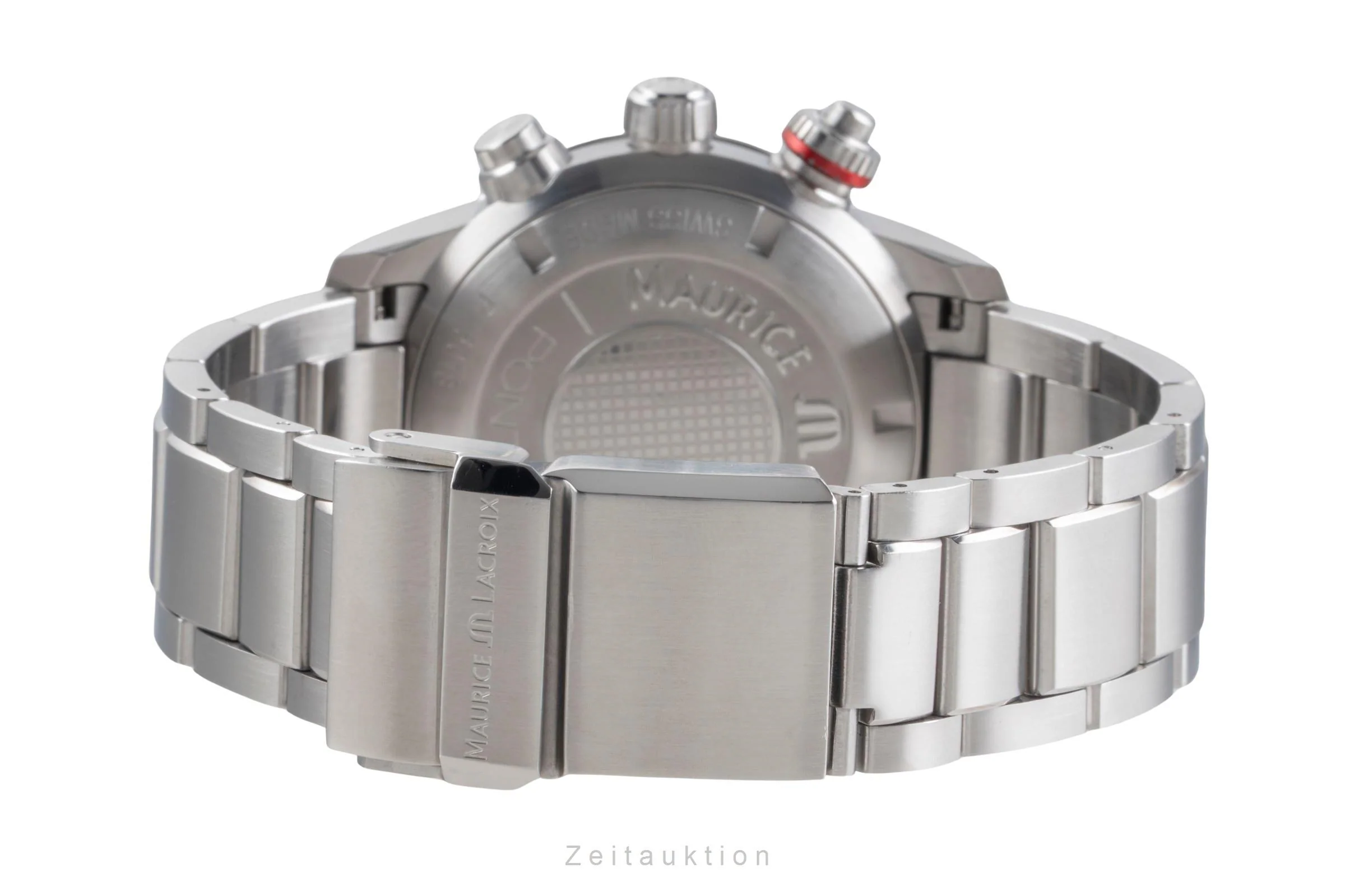 Maurice Lacroix Pontos chronograph steel automatic men's watch PT 6018-SS002-330-1  [2505302] - Image 13
