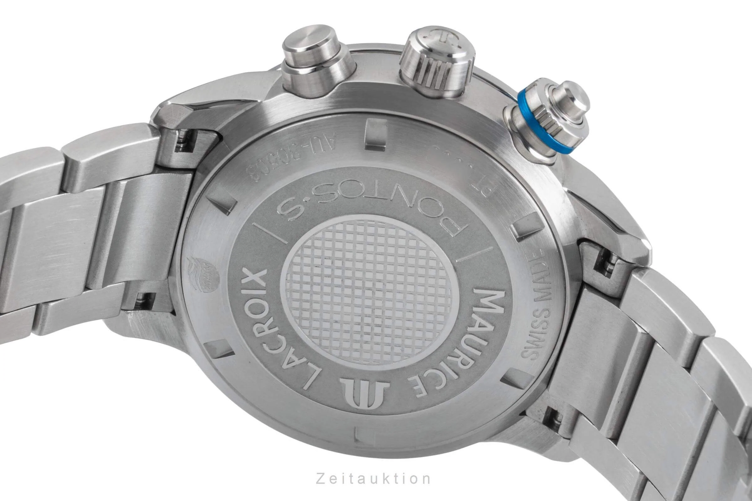 Maurice Lacroix Pontos chronograph steel automatic men's watch PT6008-SS002-331 LP: 3450EUR  [2501226] - Image 10