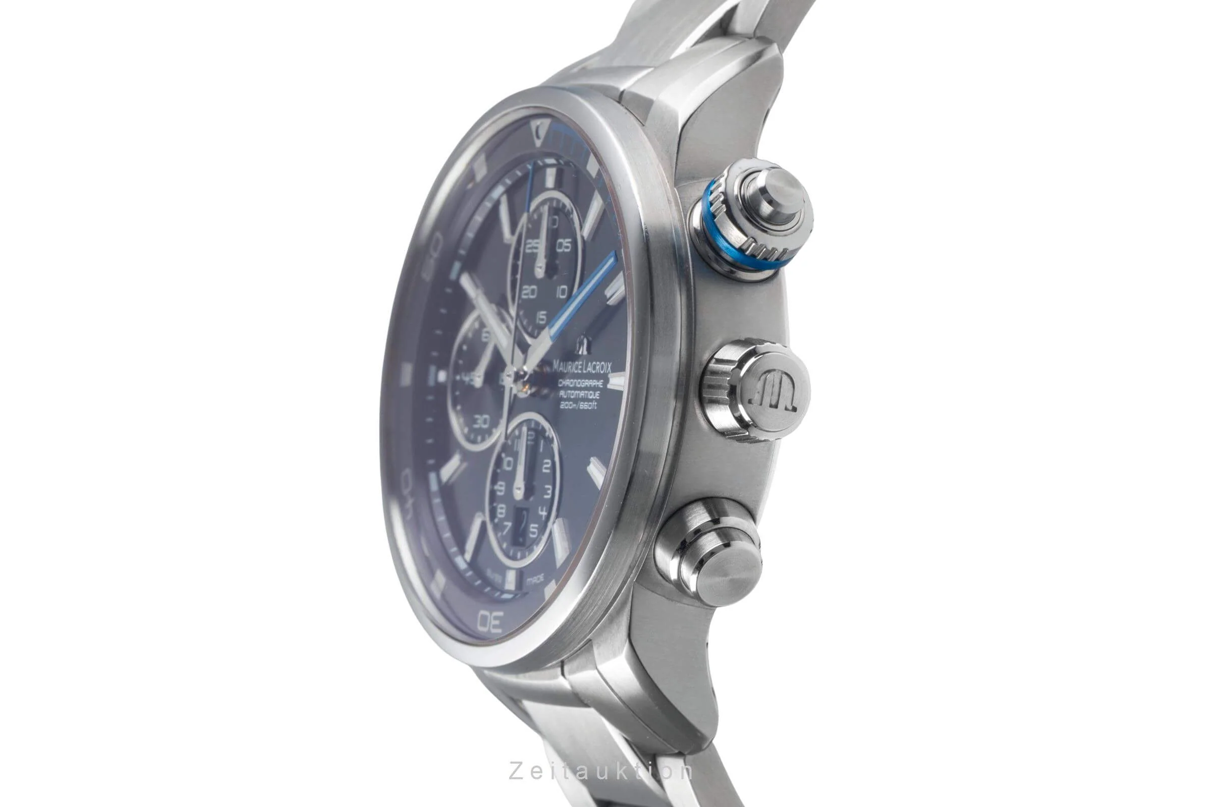 Maurice Lacroix Pontos chronograph steel automatic men's watch PT6008-SS002-331 LP: 3450EUR  [2501226] - Image 7