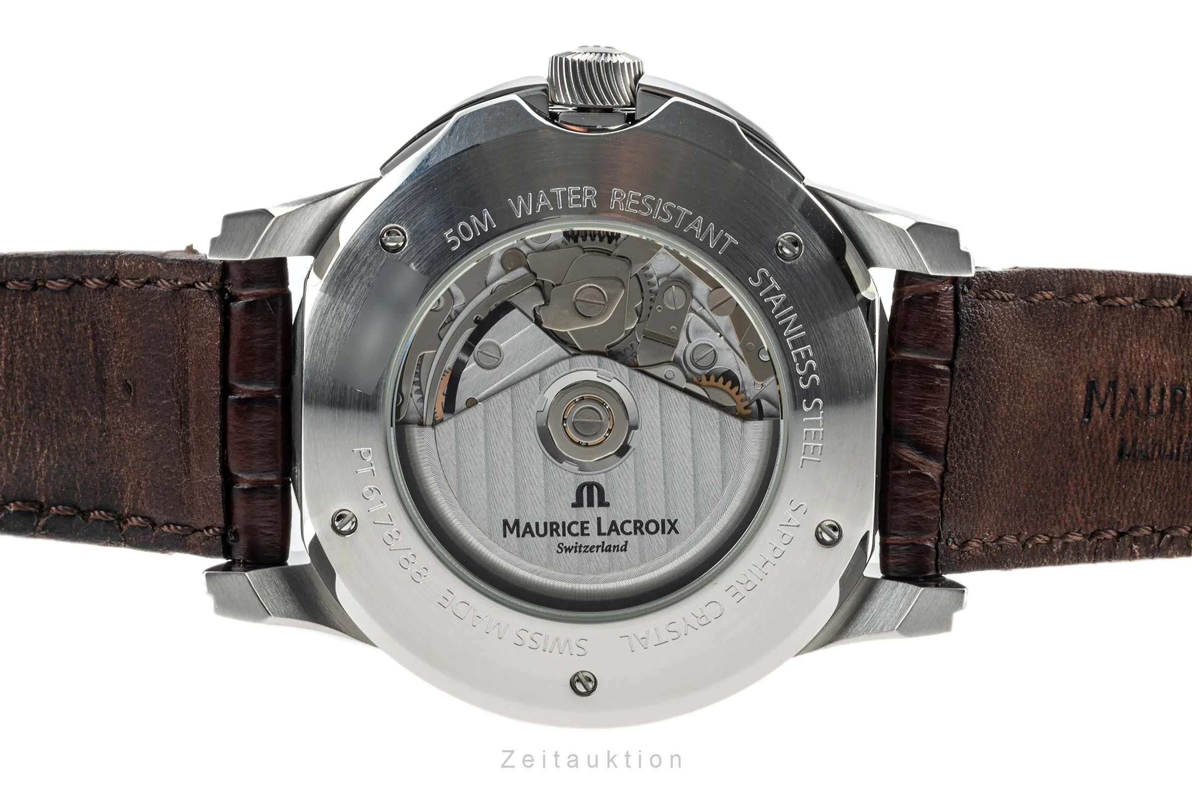 Maurice Lacroix Pontos chronograph steel automatic men's watch PT6178/88  [2303168] - Image 10