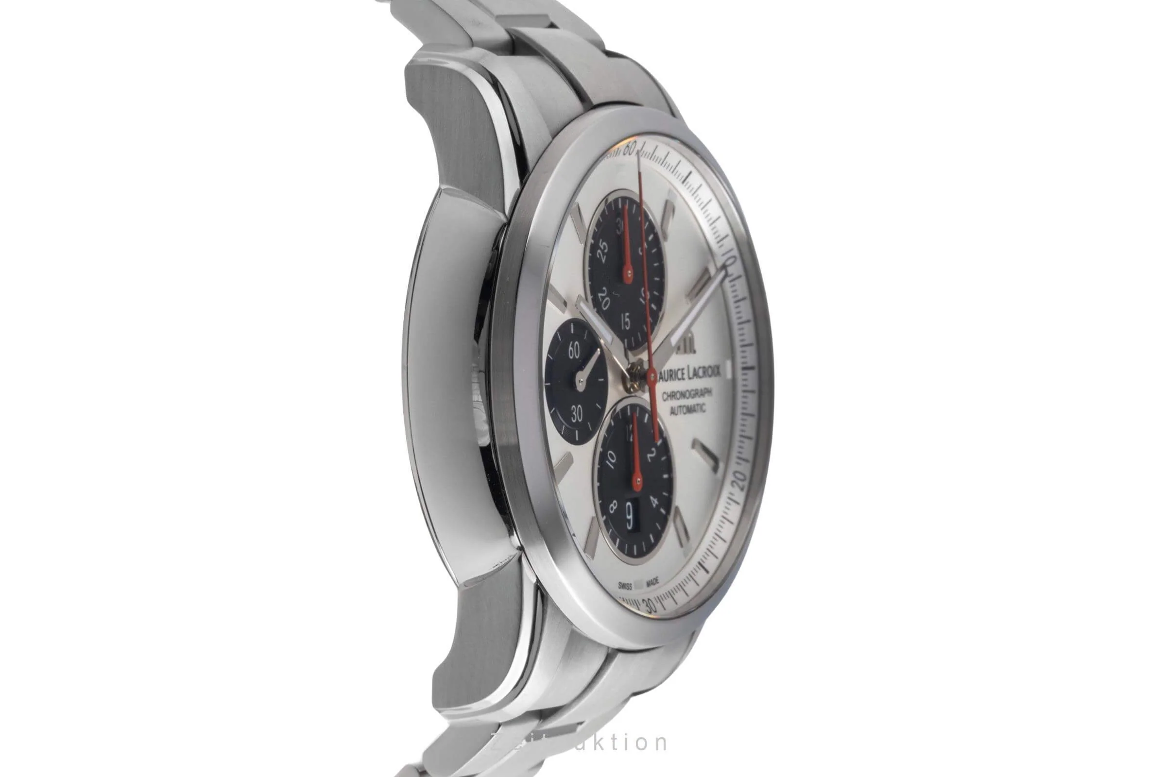 Maurice Lacroix Pontos chronograph steel automatic men's watch PT6388  [2501943] - Image 8