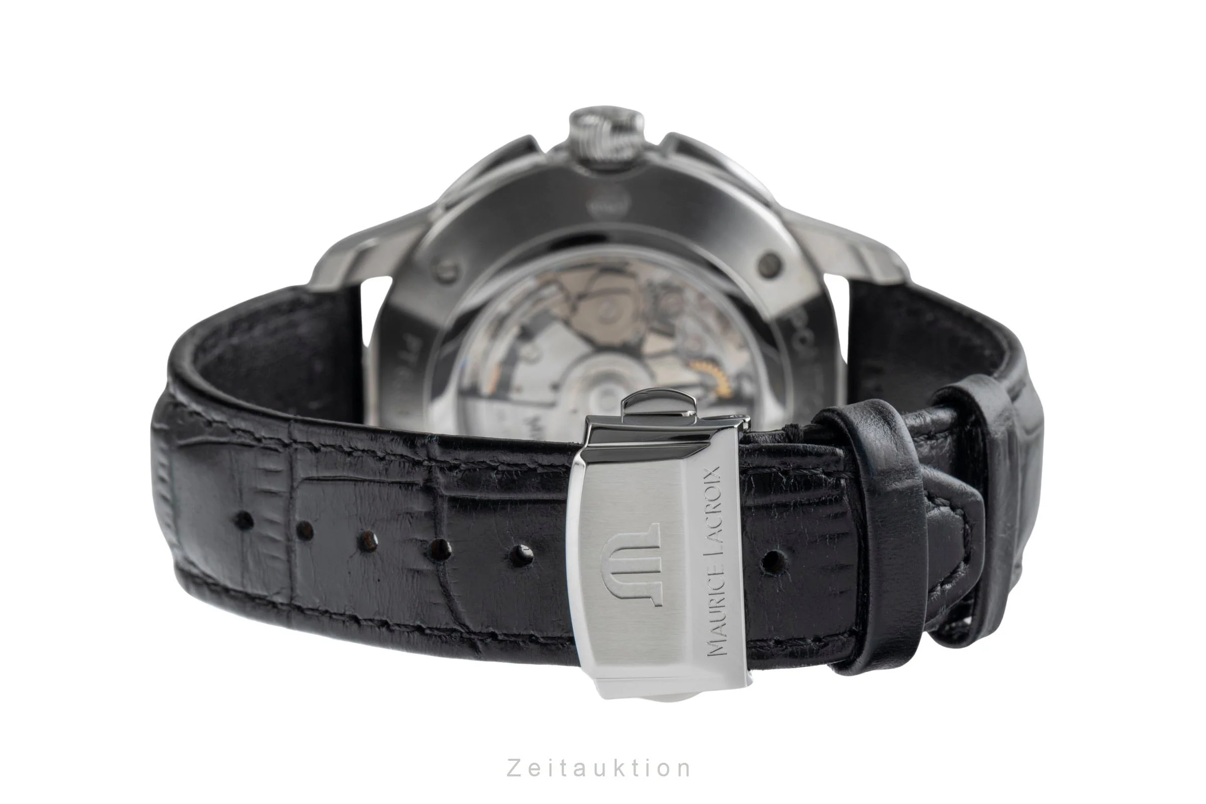 Maurice Lacroix Pontos chronograph steel automatic men's watch PT6388-SS001-13/1  [2504439] - Image 13