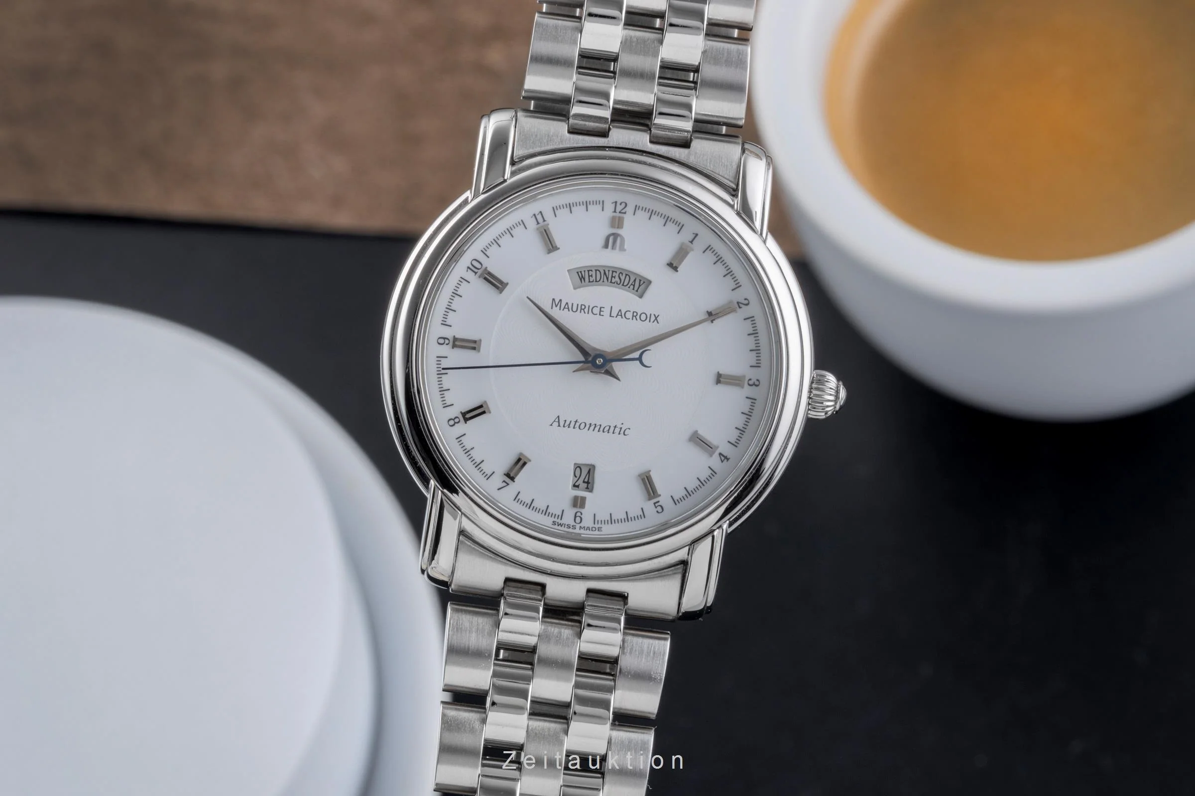 Maurice Lacroix Pontos steel automatic men's watch PT6027  [2506152] - Image 2
