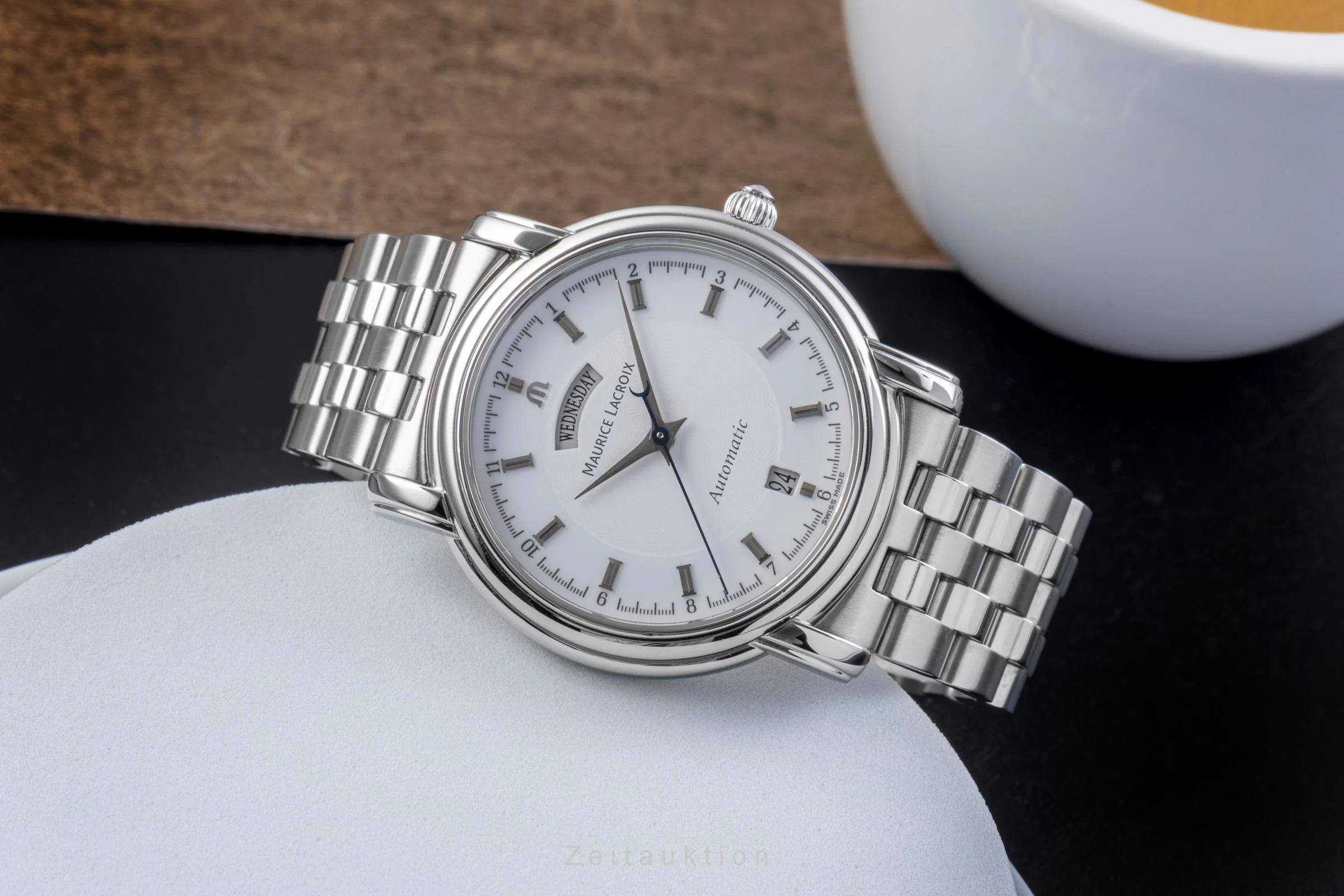 Maurice Lacroix Pontos steel automatic men's watch PT6027  [2506152] - Image 3