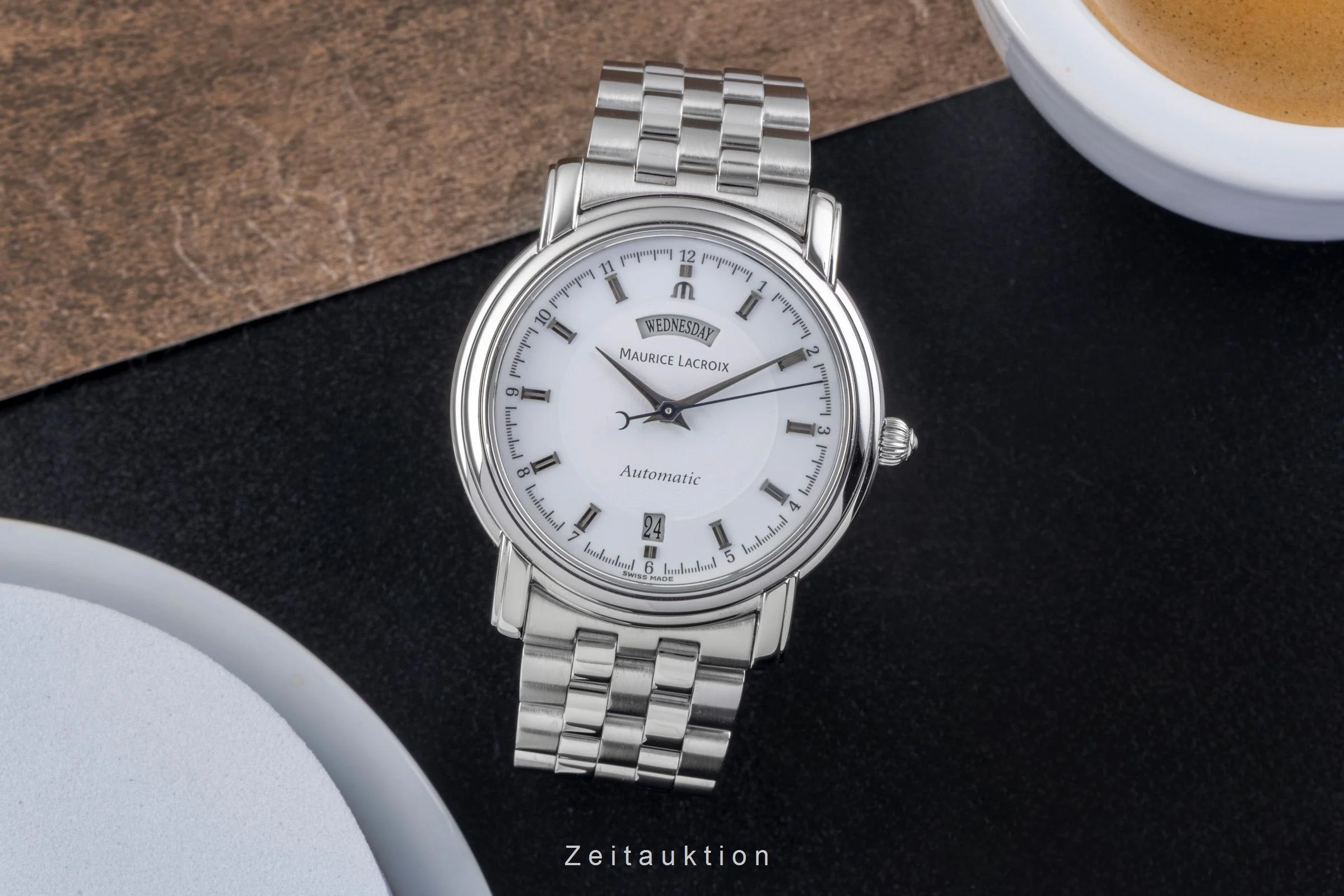Maurice Lacroix Pontos steel automatic men's watch PT6027  [2506152] - Image 4