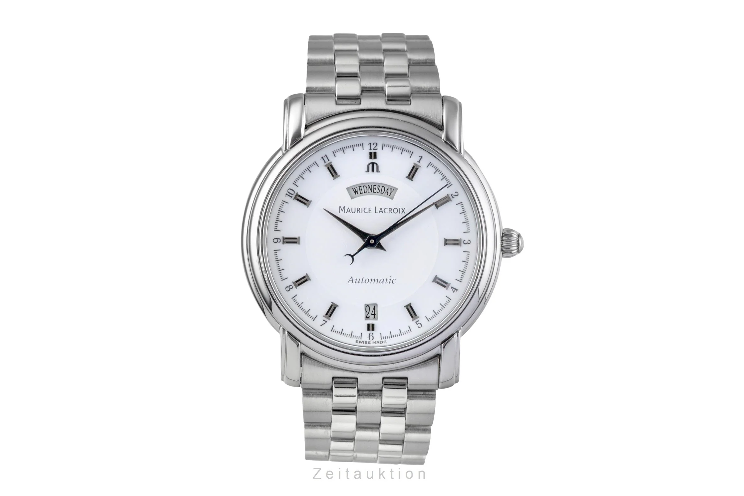 Maurice Lacroix Pontos steel automatic men's watch PT6027  [2506152] - Image 5