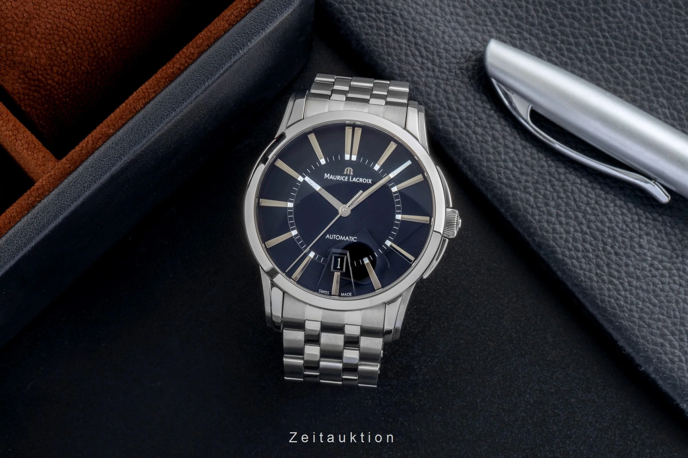 Maurice Lacroix Pontos steel automatic men's watch PT6148  [2506983] - Image 4