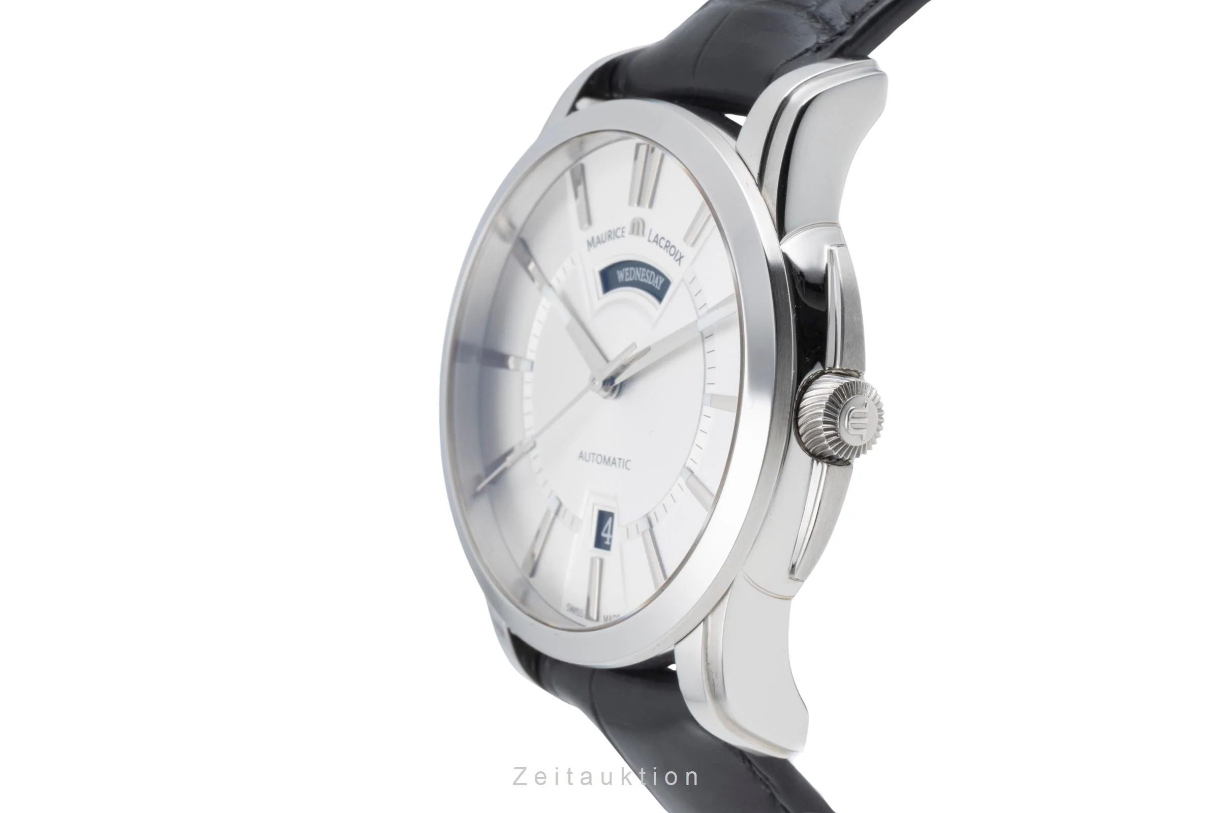 Maurice Lacroix Pontos steel automatic men's watch PT6158-SS001-13E  [2505824] - Image 7