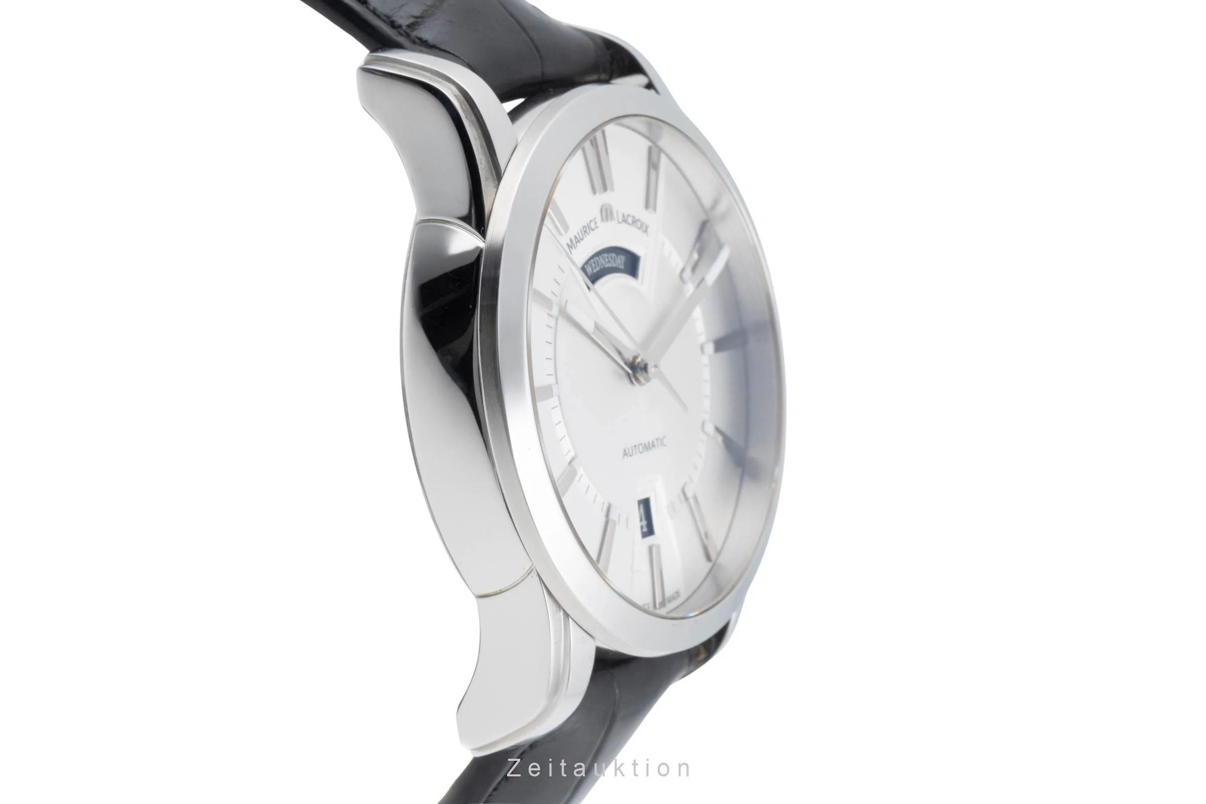 Maurice Lacroix Pontos steel automatic men's watch PT6158-SS001-13E  [2505824] - Image 8