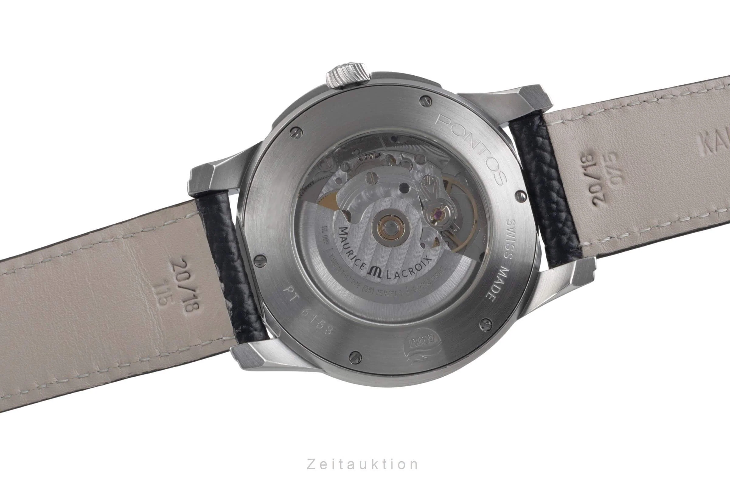 Maurice Lacroix Pontos steel automatic men's watch PT6158-SS001-33E  [2500571] - Image 10