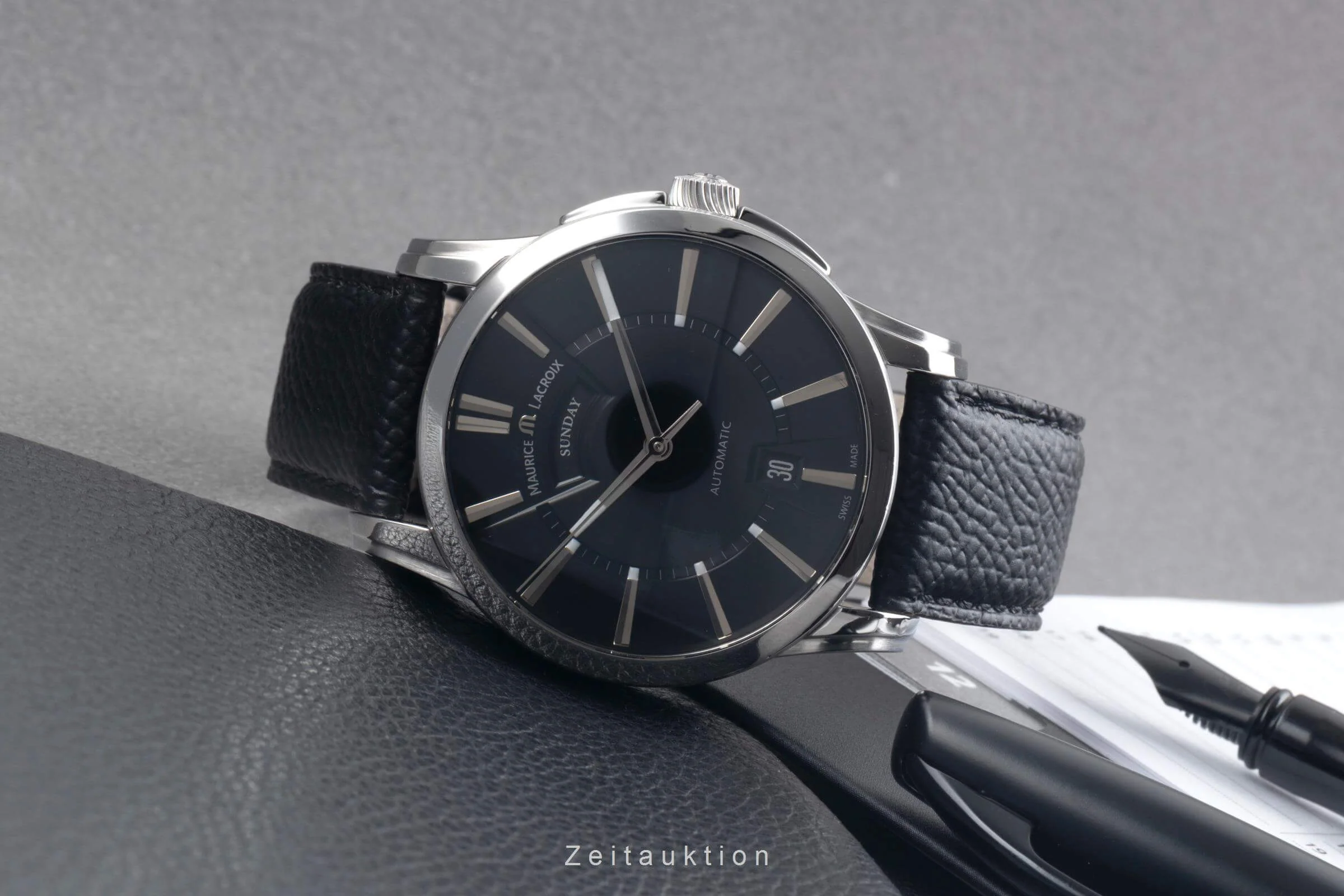 Maurice Lacroix Pontos steel automatic men's watch PT6158-SS001-33E  [2500571] - Image 3