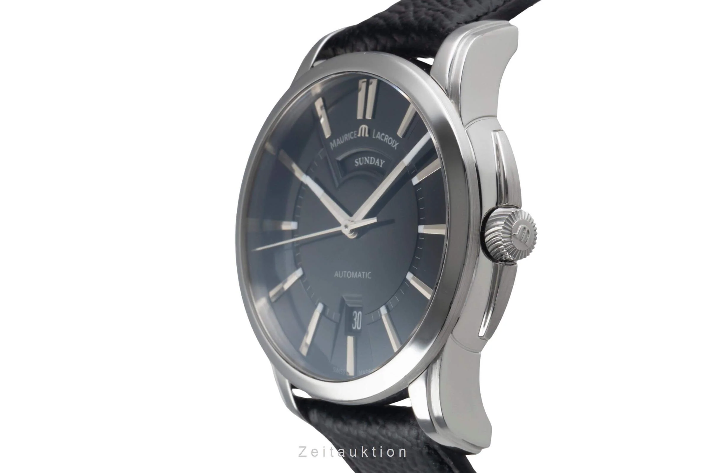 Maurice Lacroix Pontos steel automatic men's watch PT6158-SS001-33E  [2500571] - Image 7
