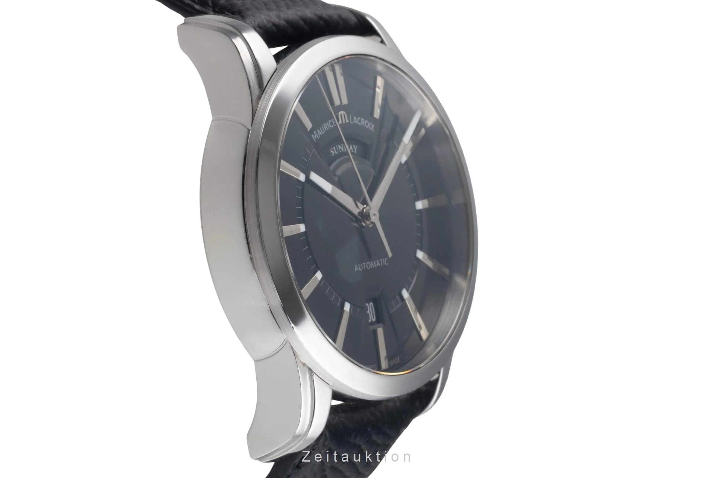 Maurice Lacroix Pontos steel automatic men's watch PT6158-SS001-33E  [2500571] - Image 8