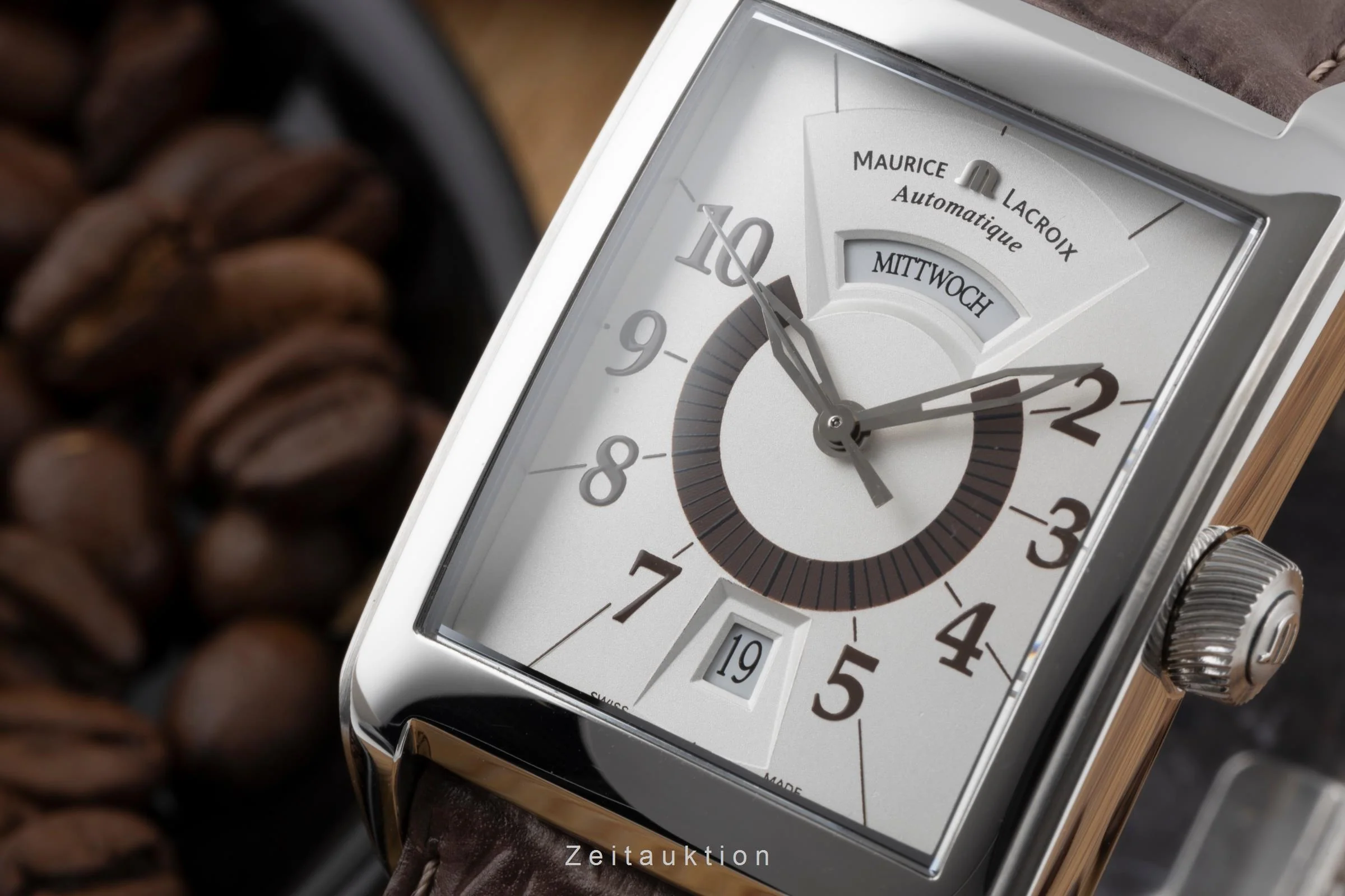 Maurice Lacroix Pontos steel automatic men's watch PT6177-SS001-12G	 Limited  [2506774] - Image 14