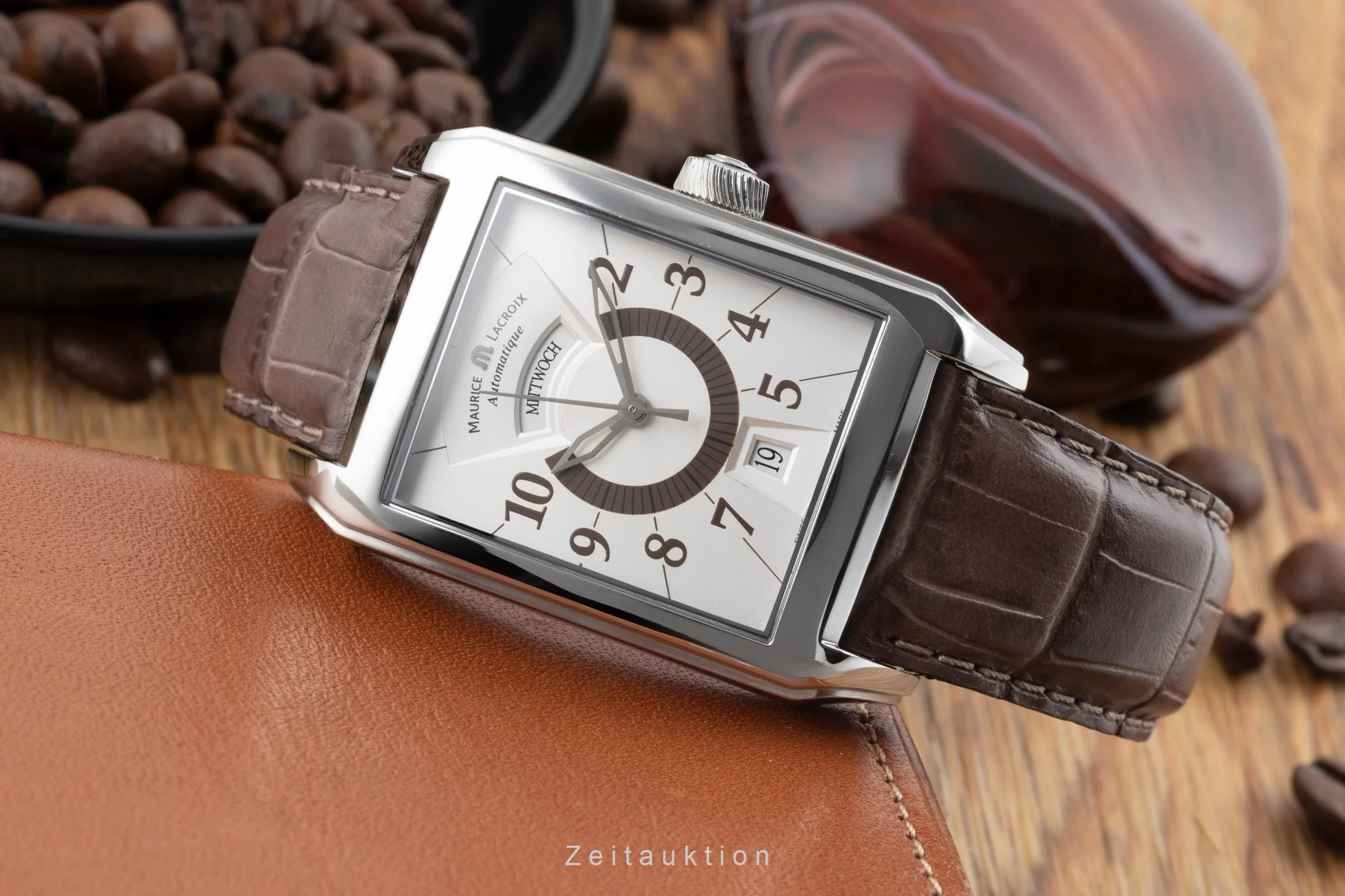 Maurice Lacroix Pontos steel automatic men's watch PT6177-SS001-12G	 Limited  [2506774] - Image 3