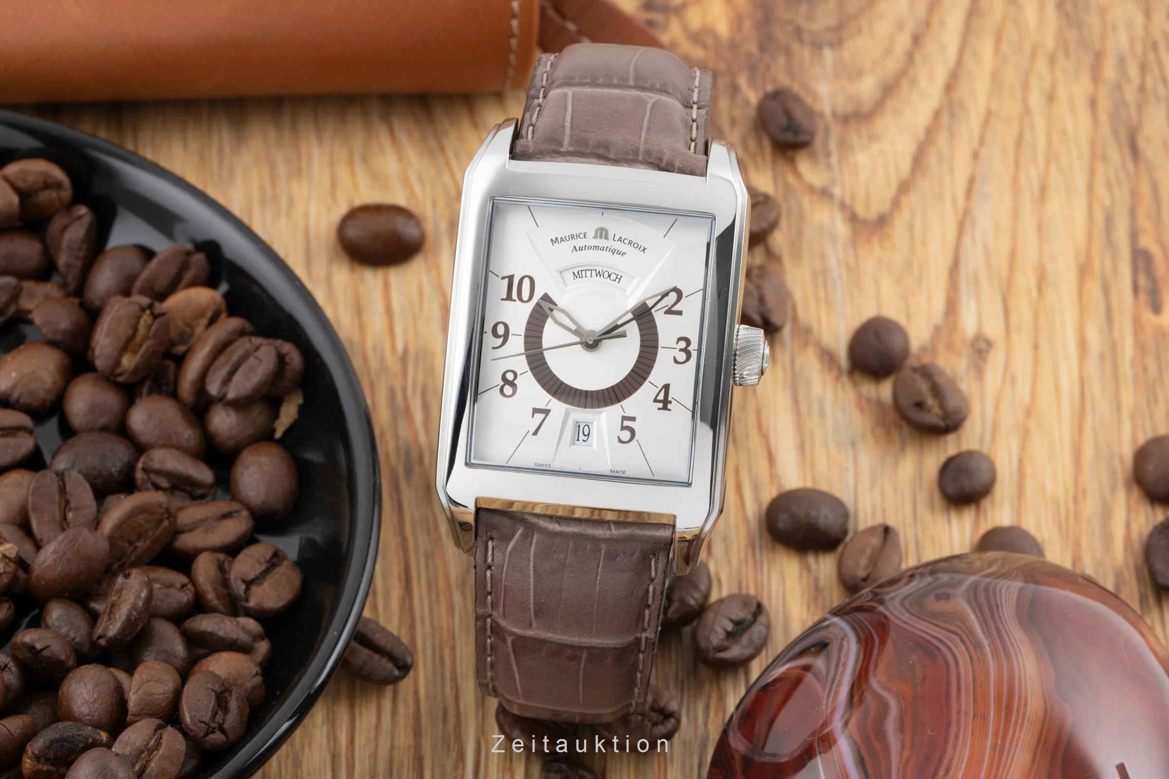 Maurice Lacroix Pontos steel automatic men's watch PT6177-SS001-12G	 Limited  [2506774] - Image 4