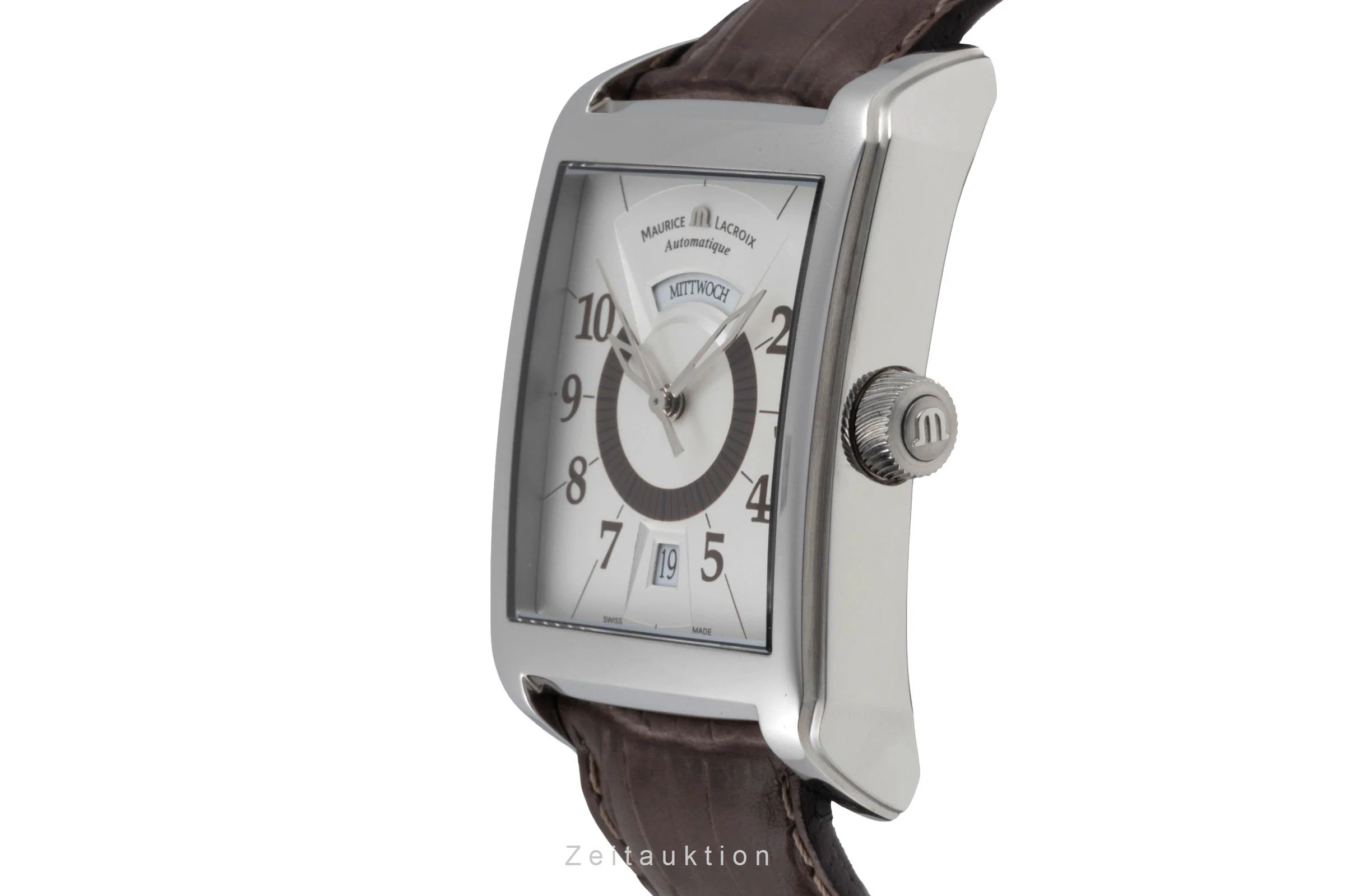Maurice Lacroix Pontos steel automatic men's watch PT6177-SS001-12G	 Limited  [2506774] - Image 7