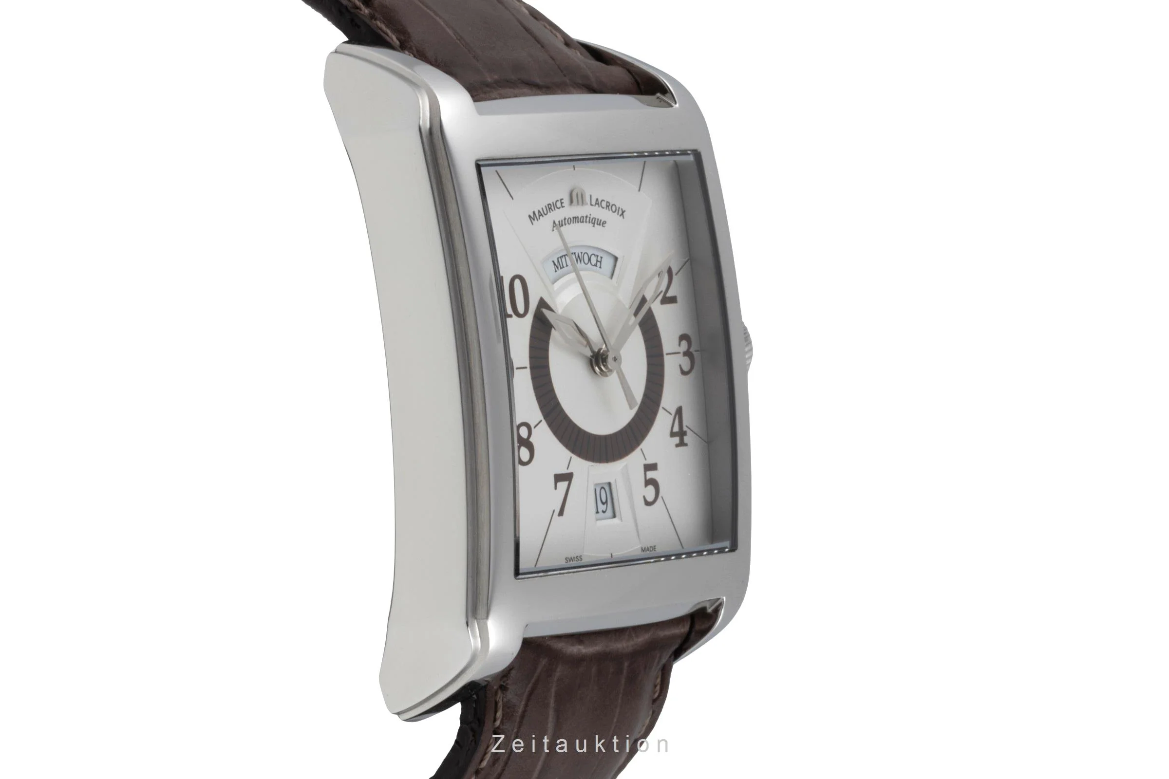Maurice Lacroix Pontos steel automatic men's watch PT6177-SS001-12G	 Limited  [2506774] - Image 8