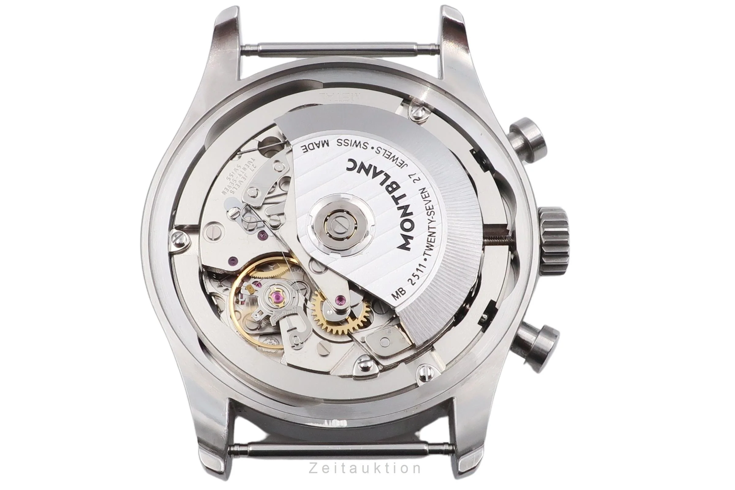 Montblanc 1858 chronograph steel automatic men's watch 117835  7456  [2504690] - Image 14