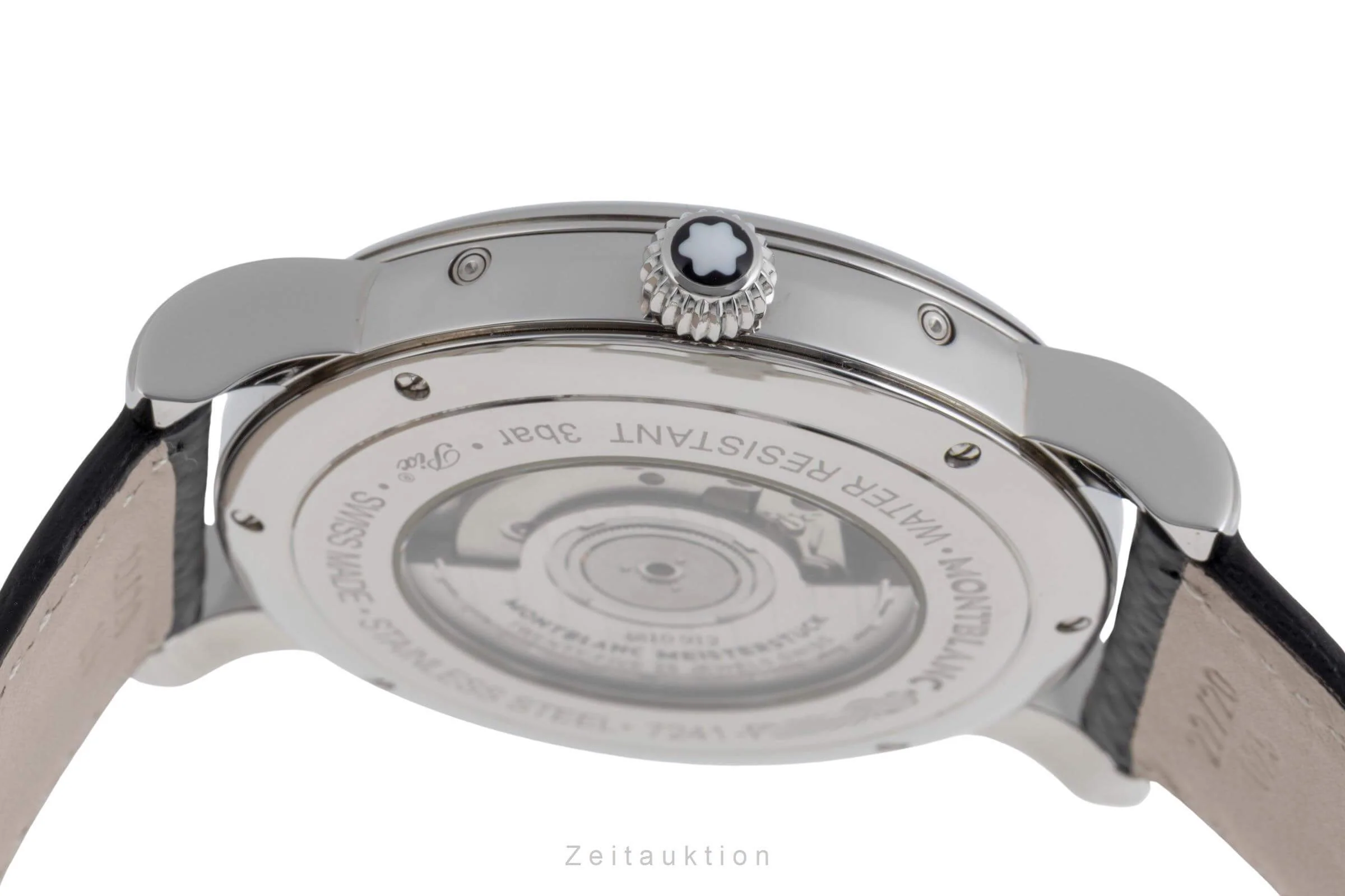 Montblanc 1858 steel automatic men's watch 7241  [2502369] - Image 10