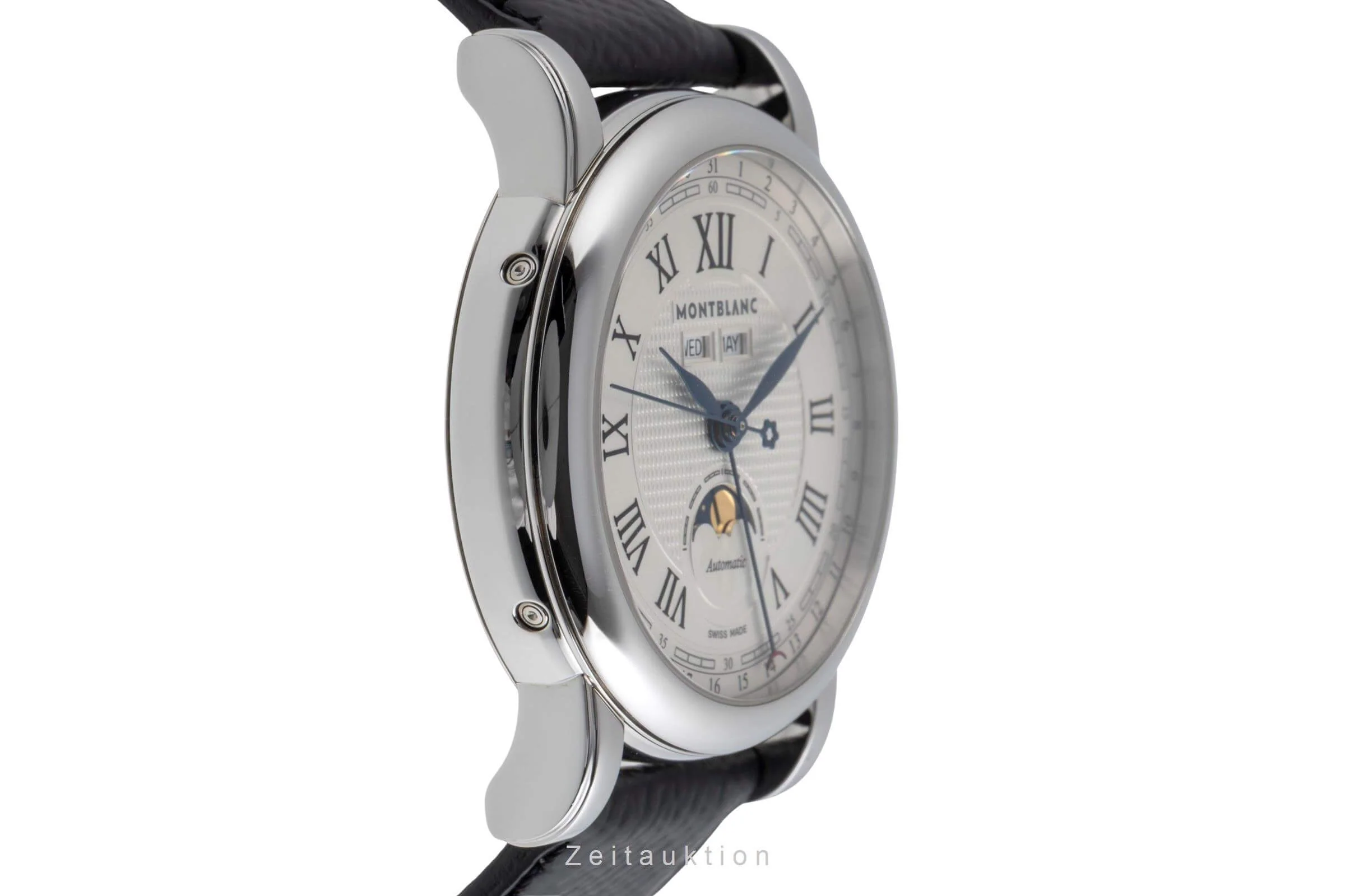 Montblanc 1858 steel automatic men's watch 7241  [2502369] - Image 8