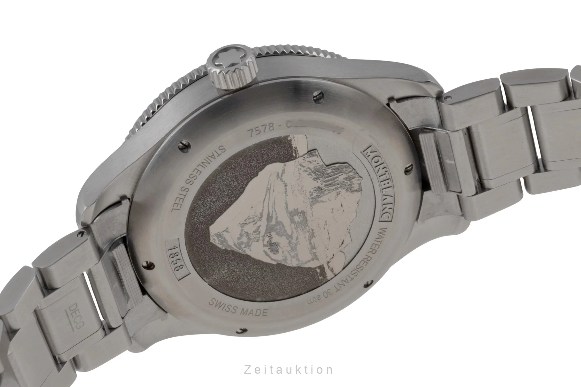 Montblanc 1858 steel automatic men's watch MB129371  7578 LP: 3700EUR  [2505732] - Image 11