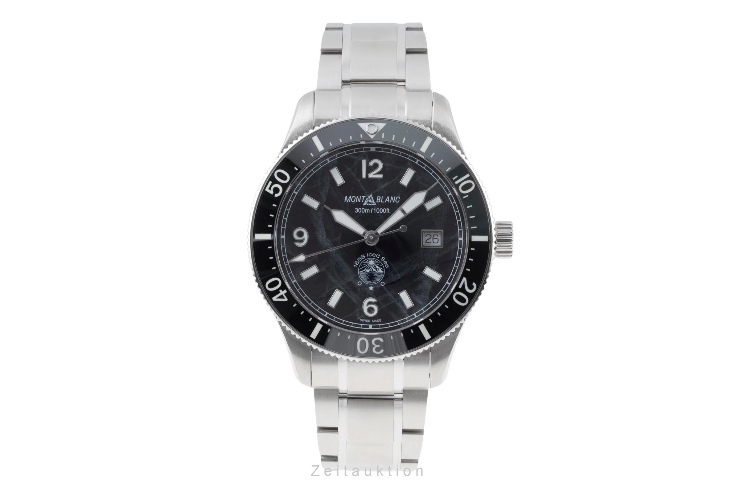 Montblanc 1858 steel automatic men's watch MB129371  7578 LP: 3700EUR  [2505732] - Image 5