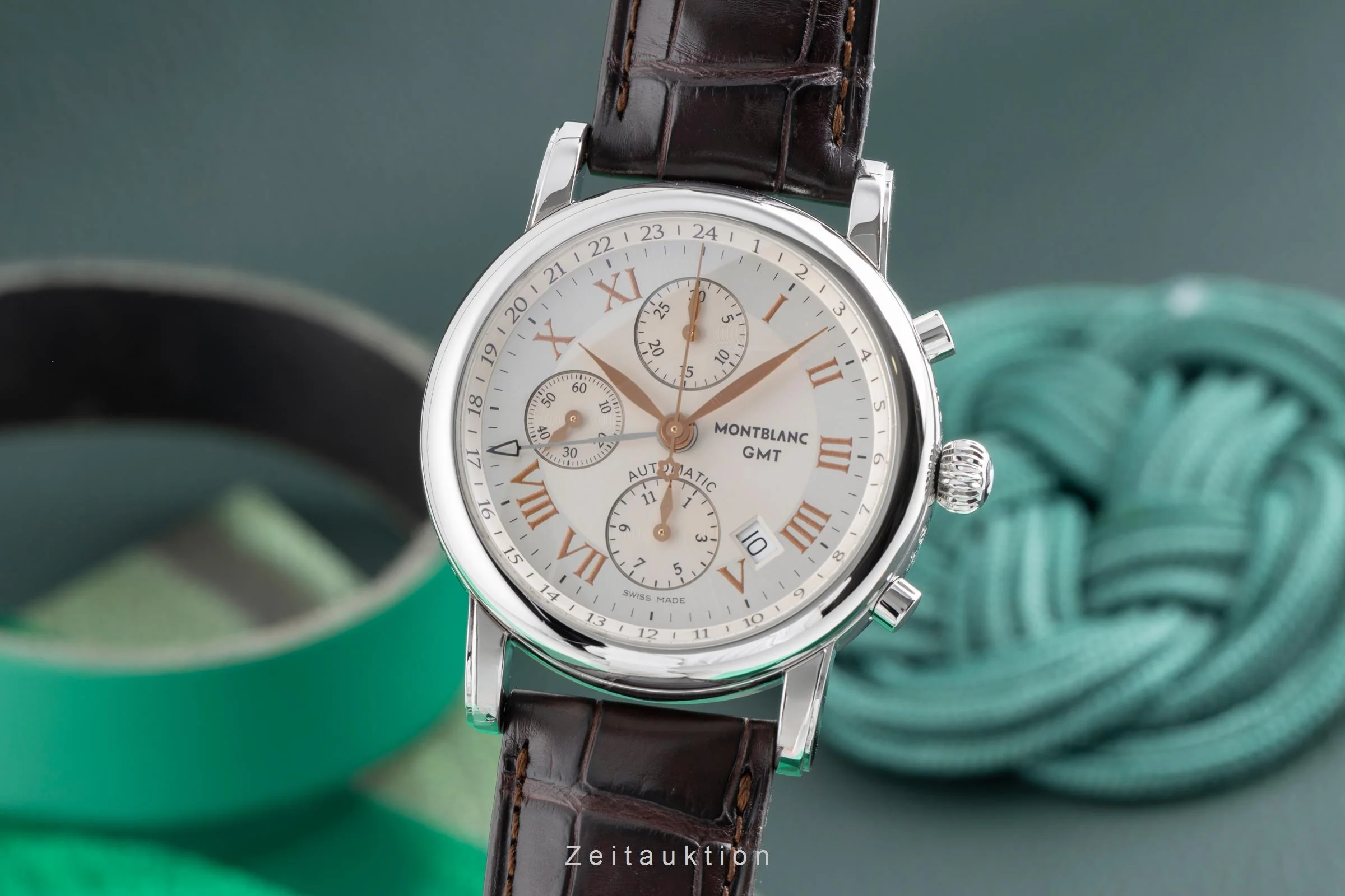 Montblanc 4810 Chronograph chronograph steel automatic men's watch 7067  [2502868] - Image 2