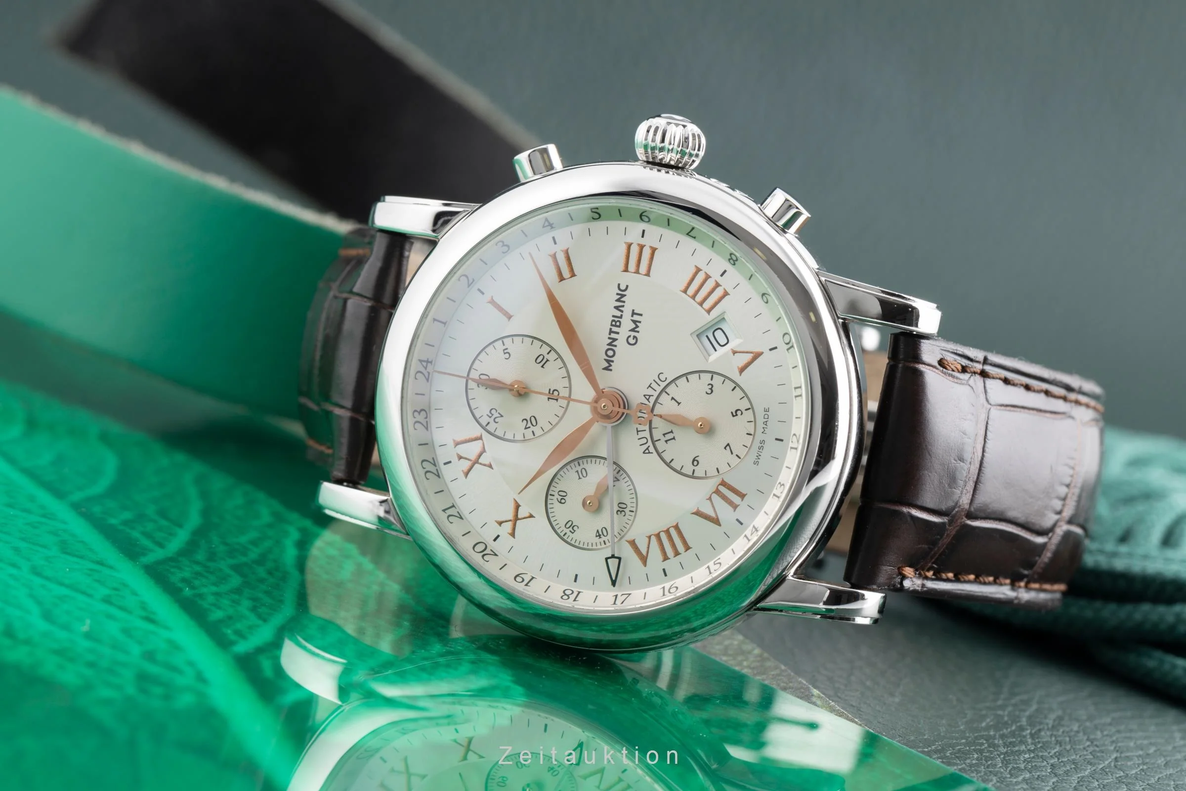Montblanc 4810 Chronograph chronograph steel automatic men's watch 7067  [2502868] - Image 3