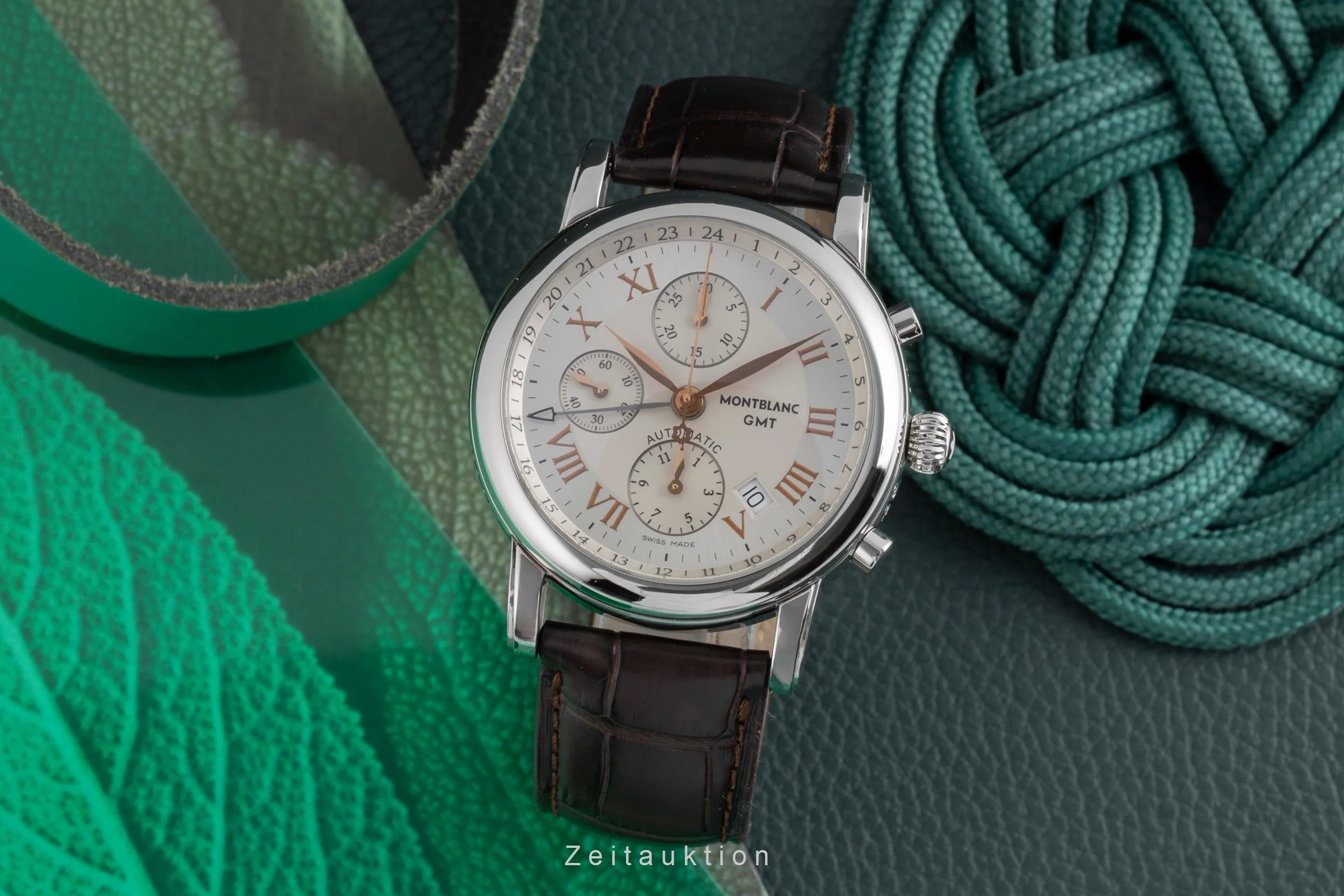 Montblanc 4810 Chronograph chronograph steel automatic men's watch 7067  [2502868] - Image 4