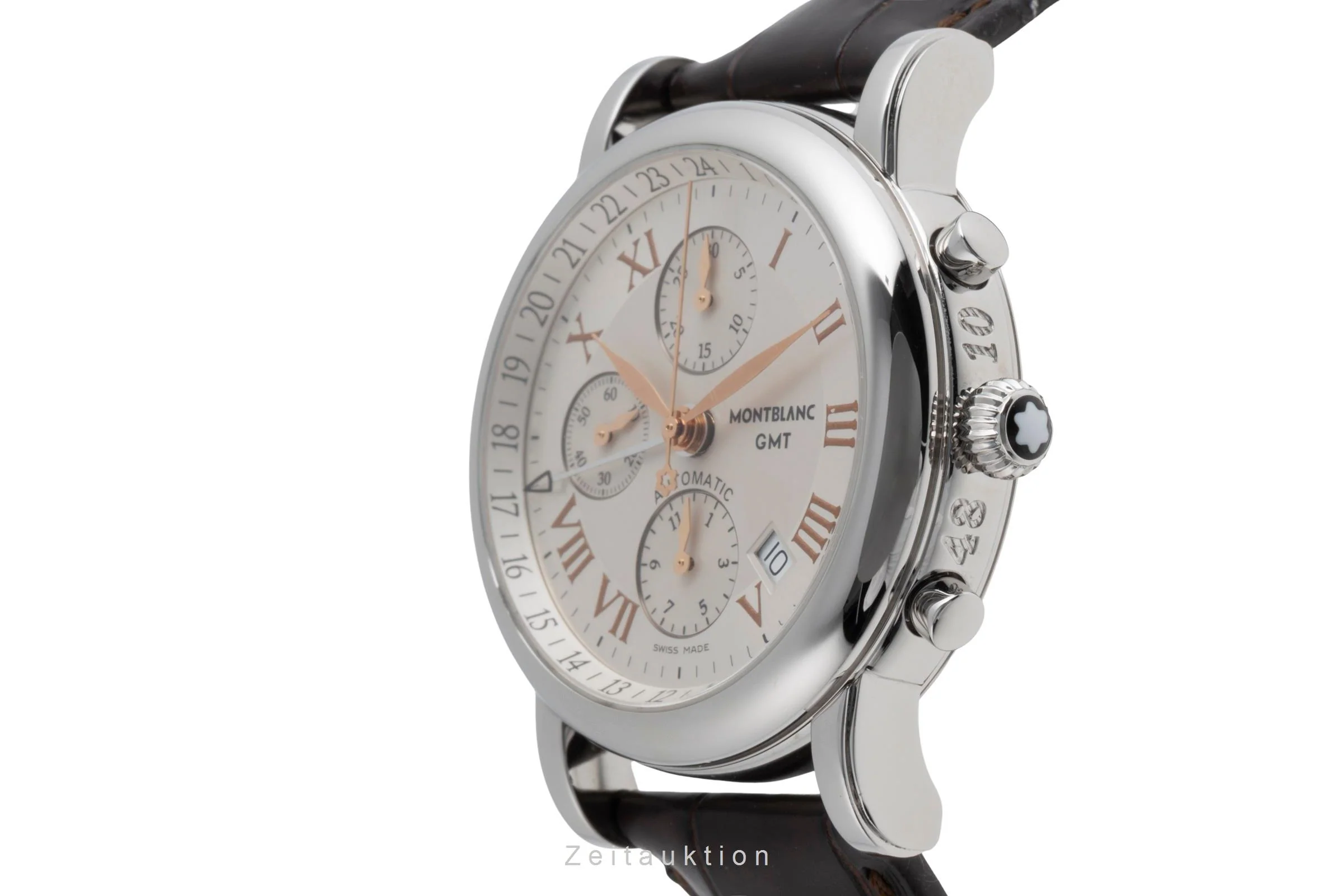 Montblanc 4810 Chronograph chronograph steel automatic men's watch 7067  [2502868] - Image 7