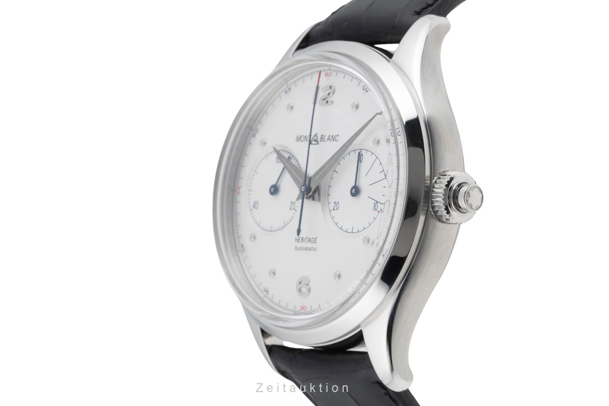 Montblanc Heritage chronograph steel automatic men's watch 119951   7494  [2600729] - Image 7