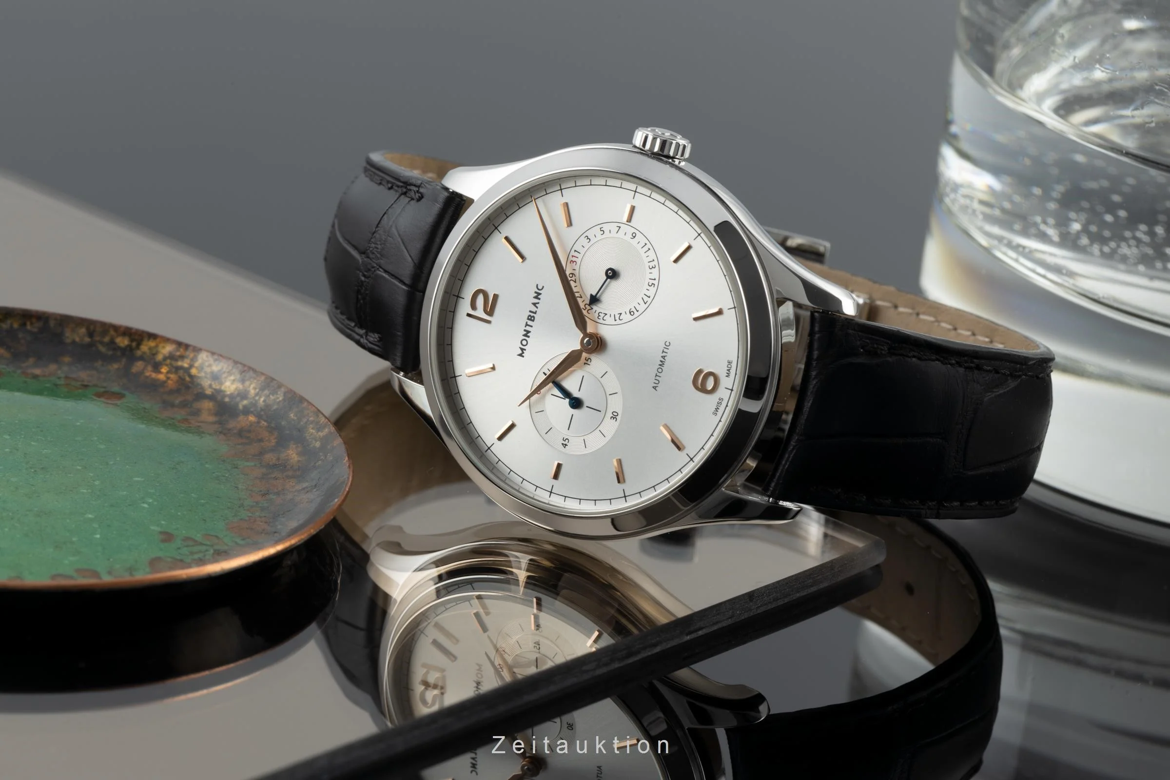 Montblanc Heritage steel automatic men's watch 114872, 7403 LP: 2790EUR  [2204140] - Image 2