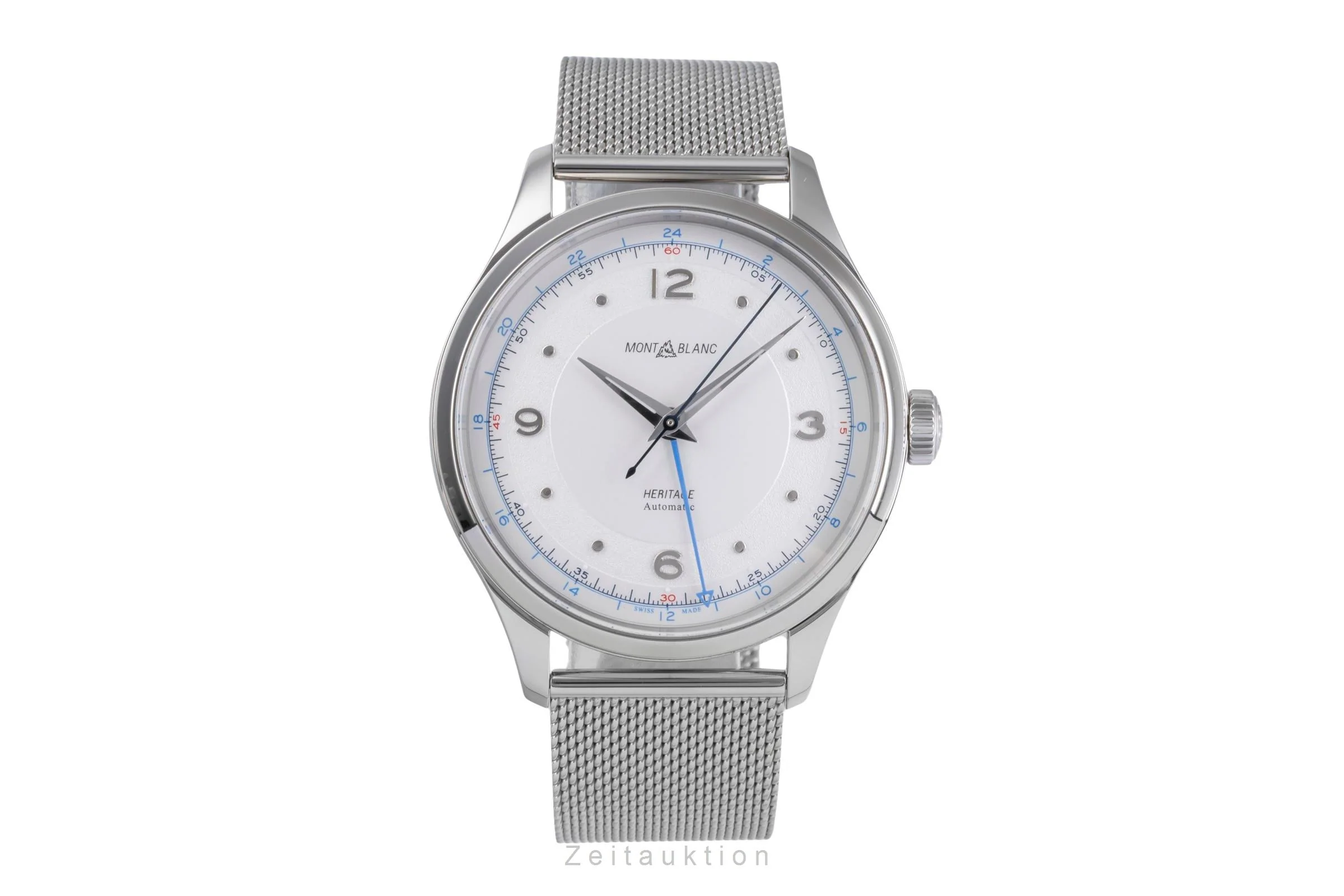 Montblanc Heritage steel automatic men's watch 119949 7492  [2505706] - Image 5