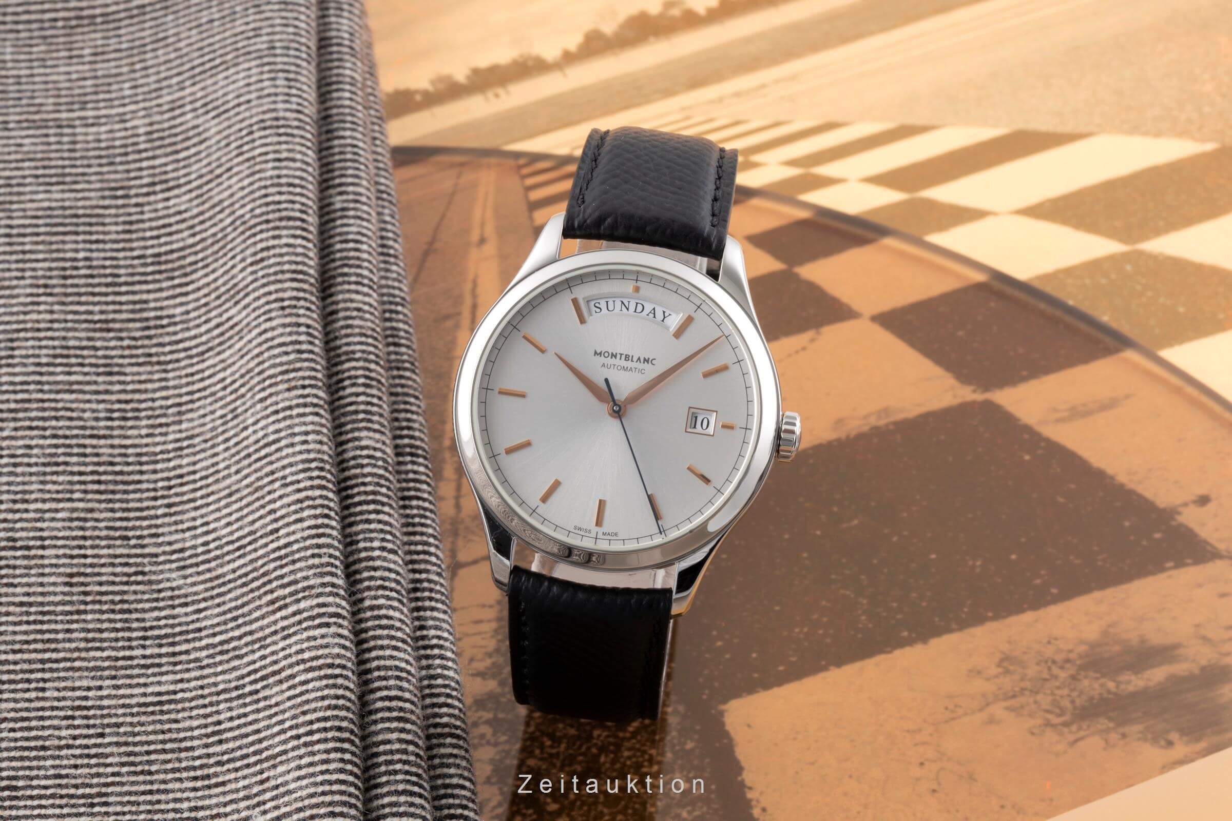 Montblanc Heritage steel automatic men's watch 7469  [2500512] - Image 4