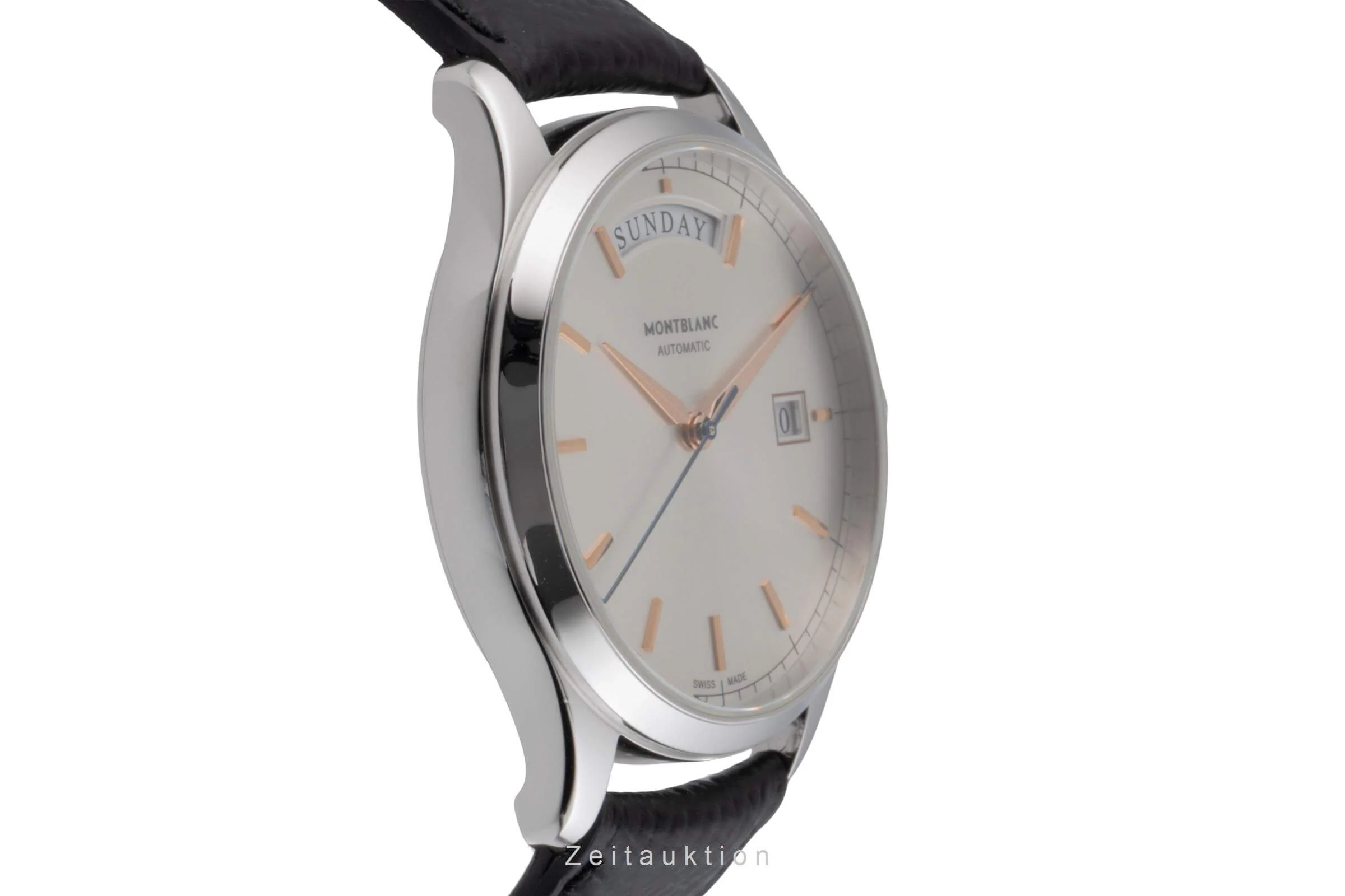 Montblanc Heritage steel automatic men's watch 7469  [2500512] - Image 9