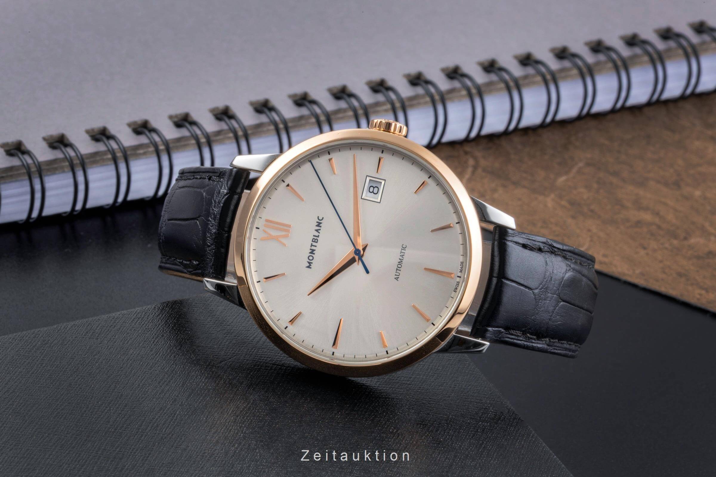 Montblanc Heritage steel / gold automatic men's watch 111624   7323  [2502371] - Image 3
