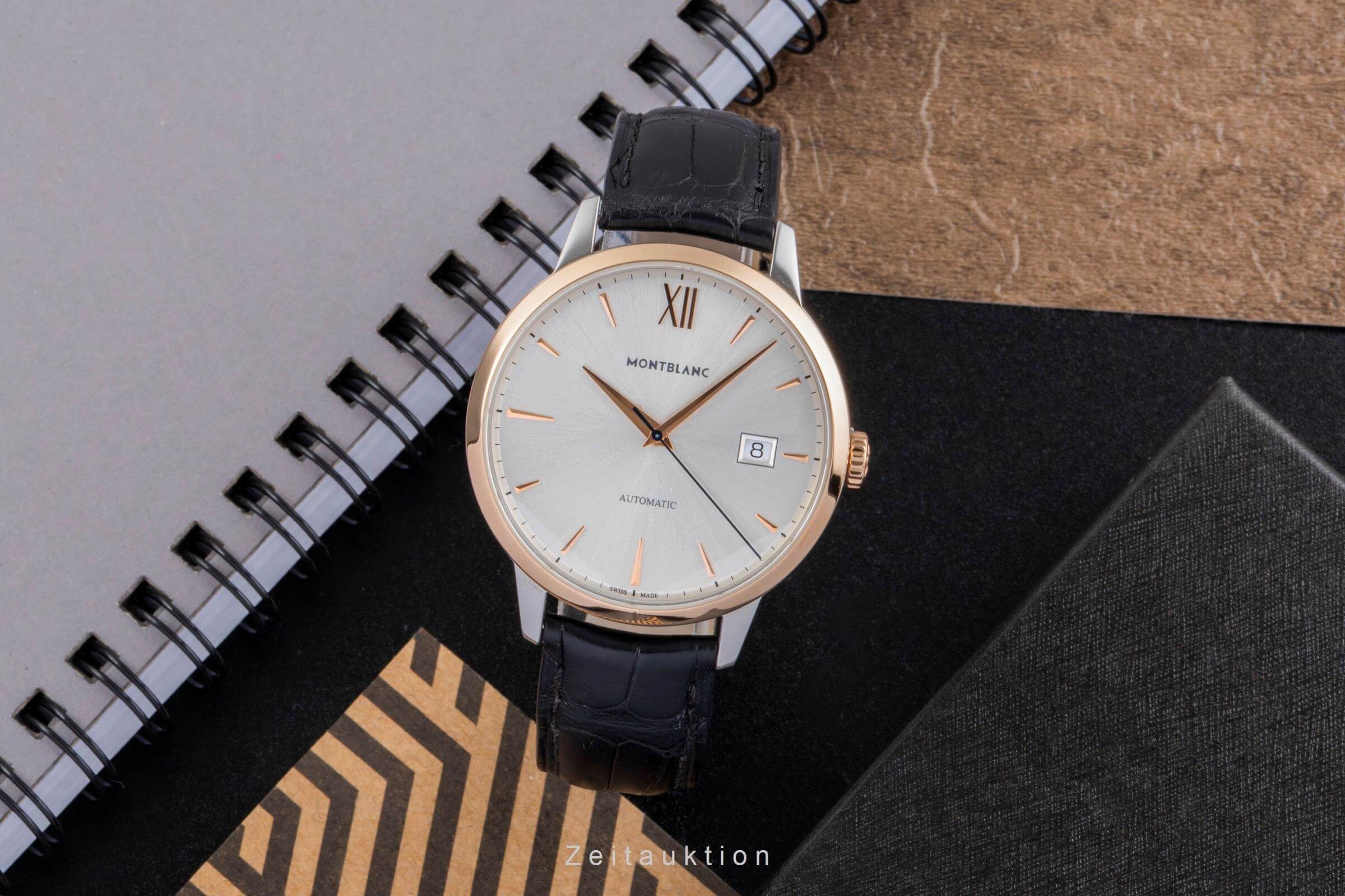 Montblanc Heritage steel / gold automatic men's watch 111624   7323  [2502371] - Image 4