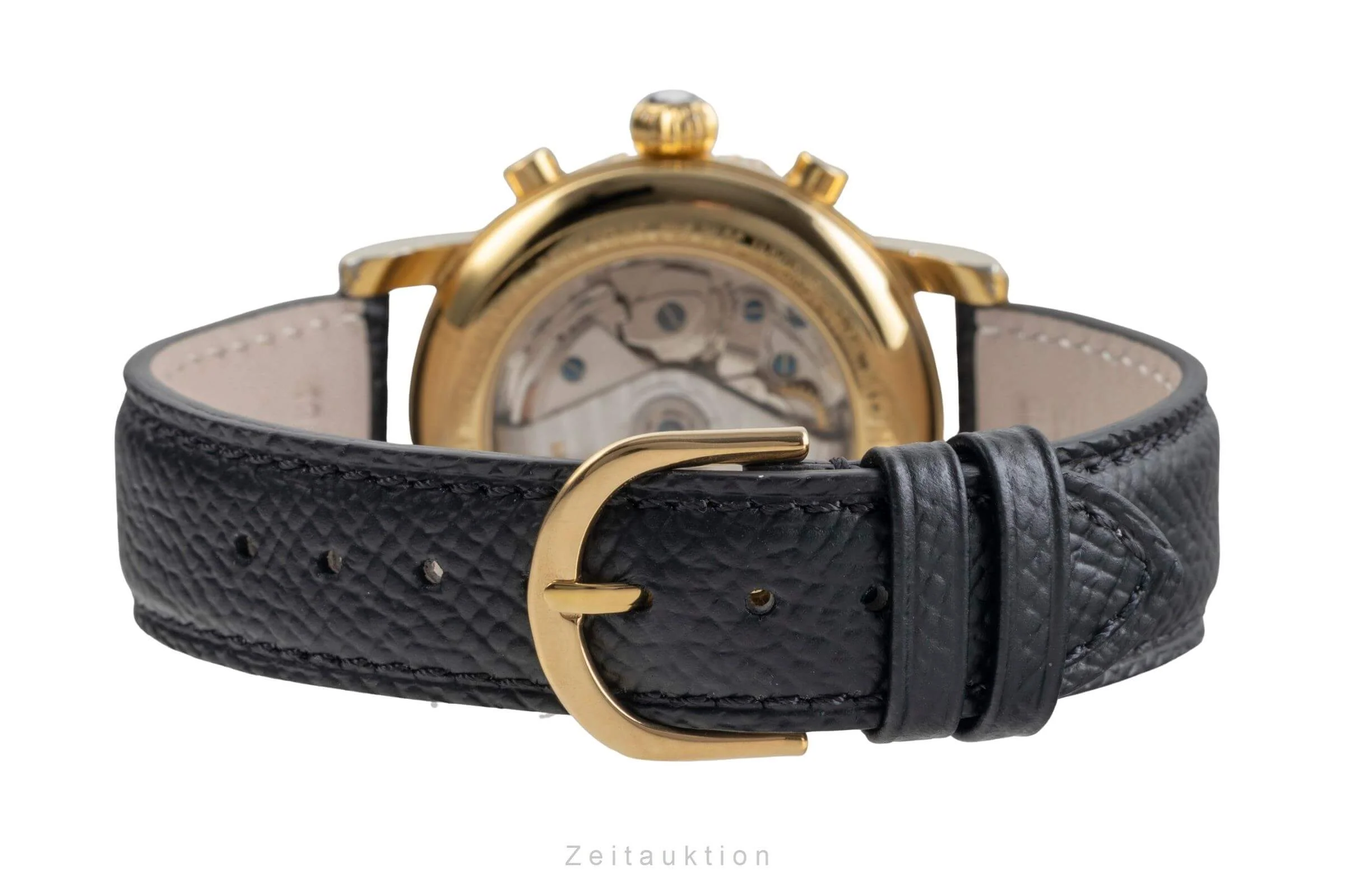 Montblanc Meisterstück chronograph gold-plated automatic men's watch 7001  [2500431] - Image 12