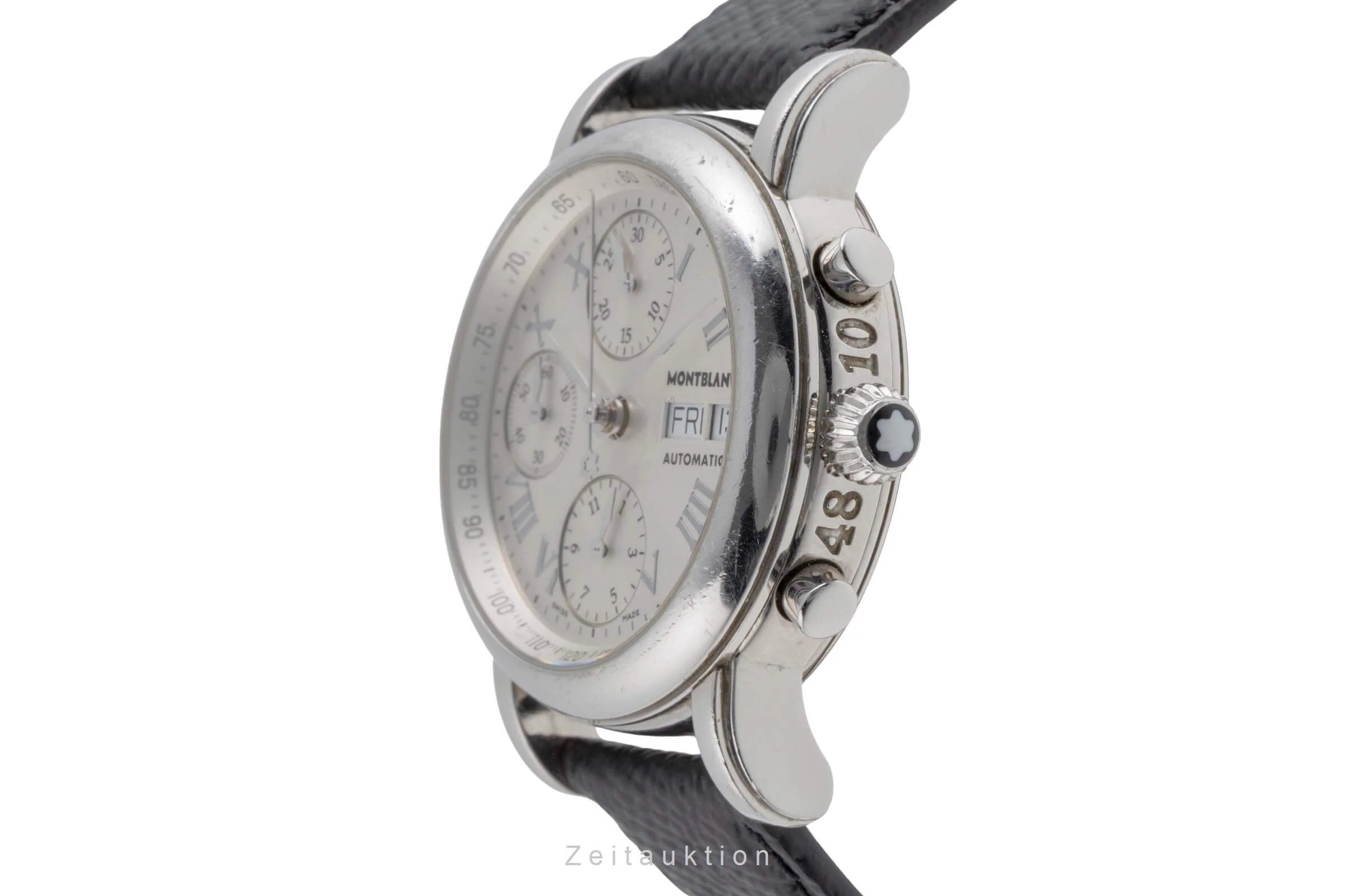 Montblanc Meisterstück chronograph steel automatic men's watch 7016  [2501901] - Image 7